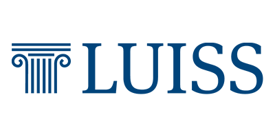 LUISS University in Rome logo, representing business and politics.