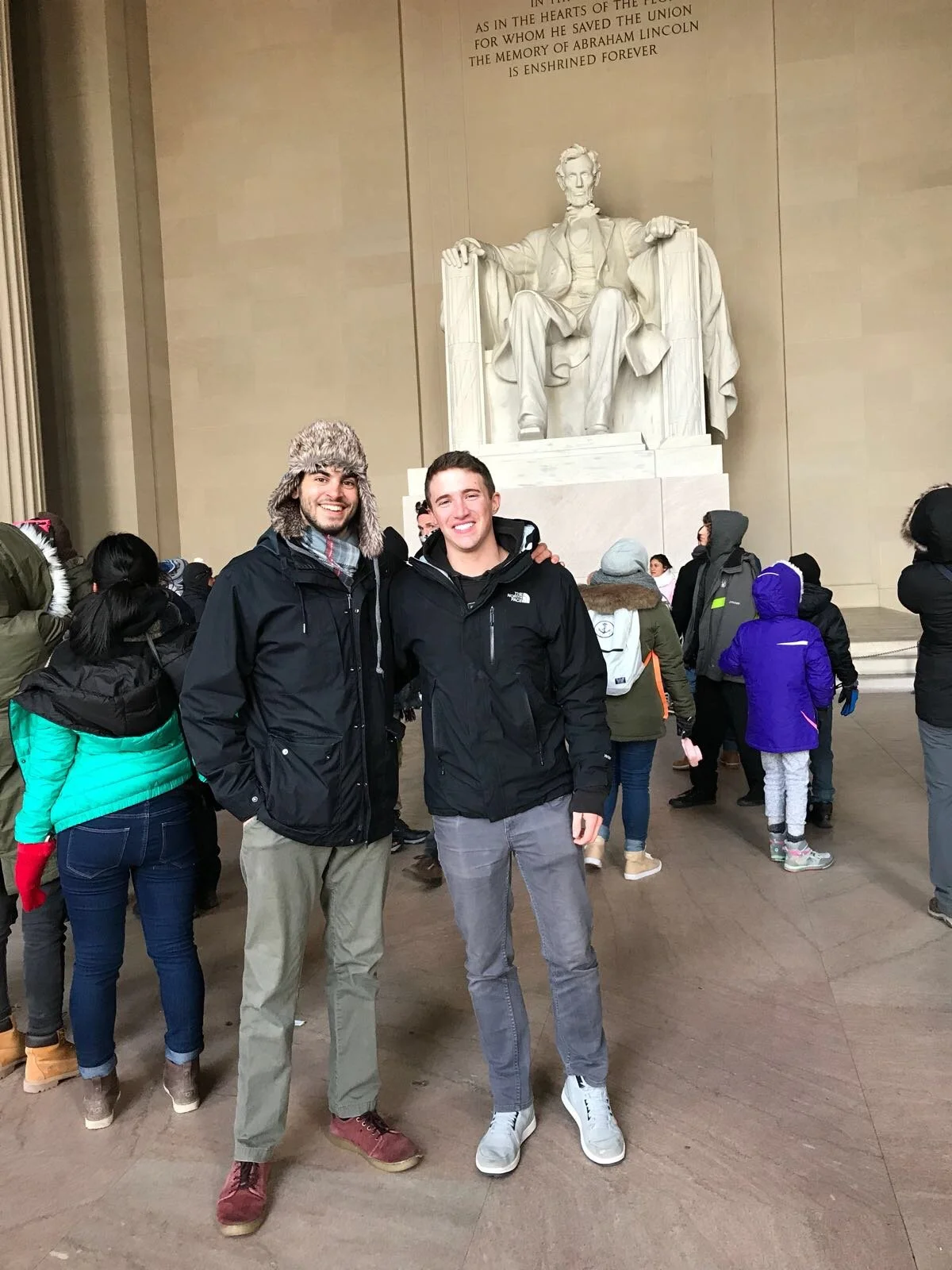Thomas J. Fewer inside a U.S. government building during policy-related work.