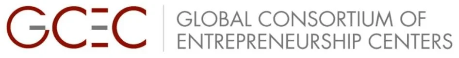 Global Consortium of Entrepreneurship Centers (GCEC) logo where Thomas J. Fewer presented on innovation and politics.