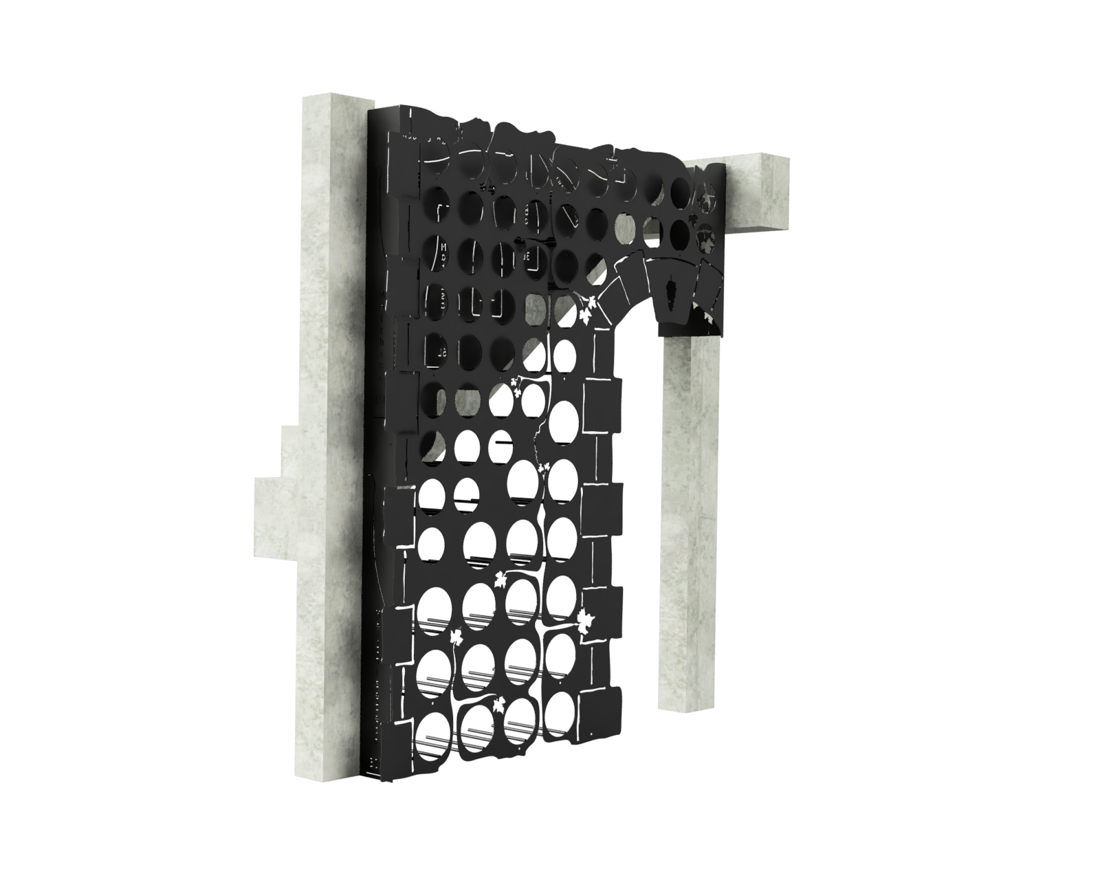 Meuble à bouteille n°1