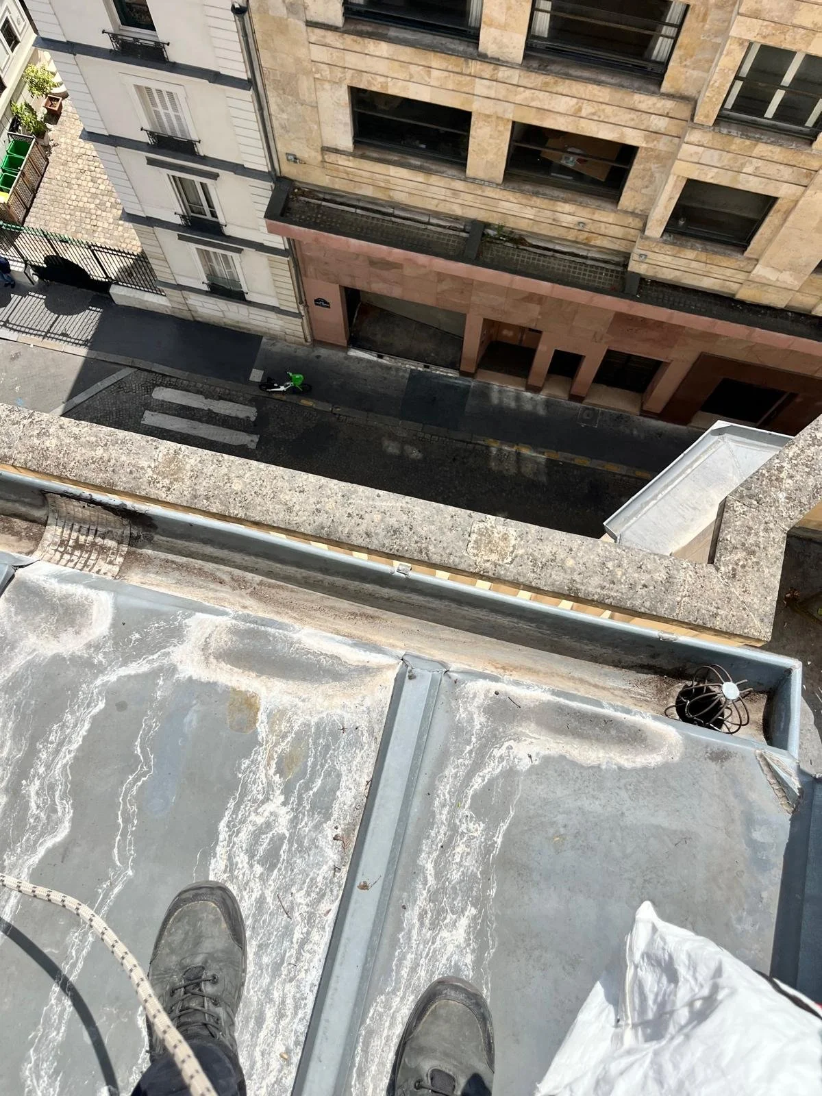 Après Débouchage/Nettoyage de chêneaux 