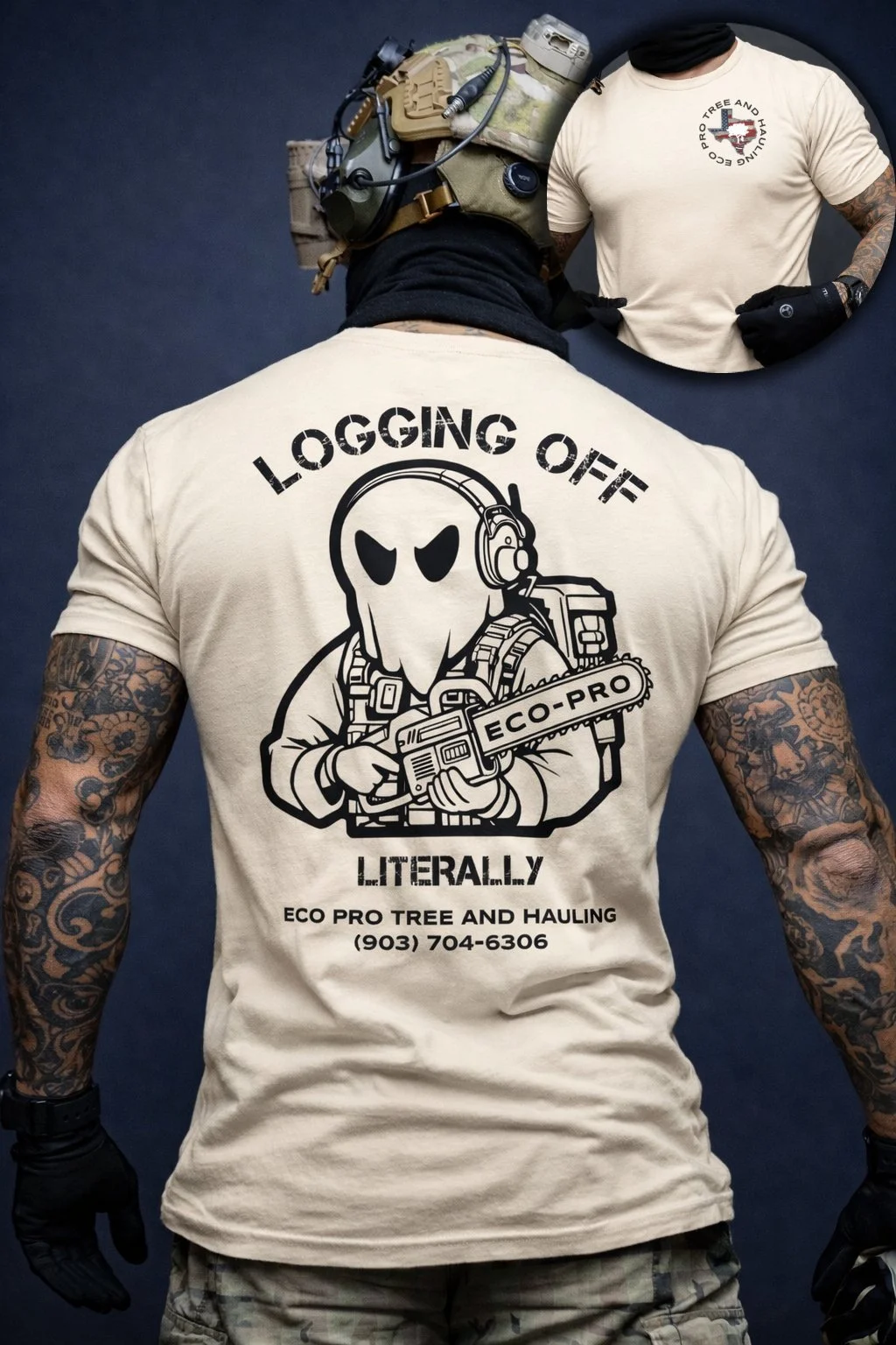 Limited Edition Graphic Tee - Logging Off
