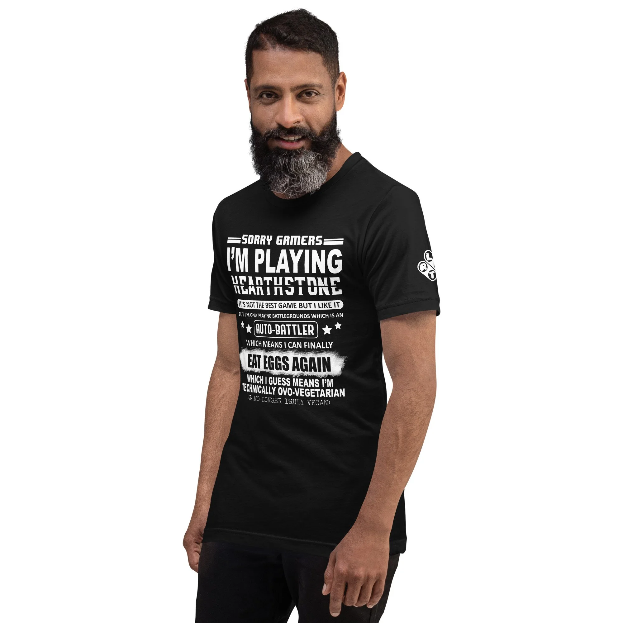No Longer Vegan_Shirt_Man 4_Left.jpg