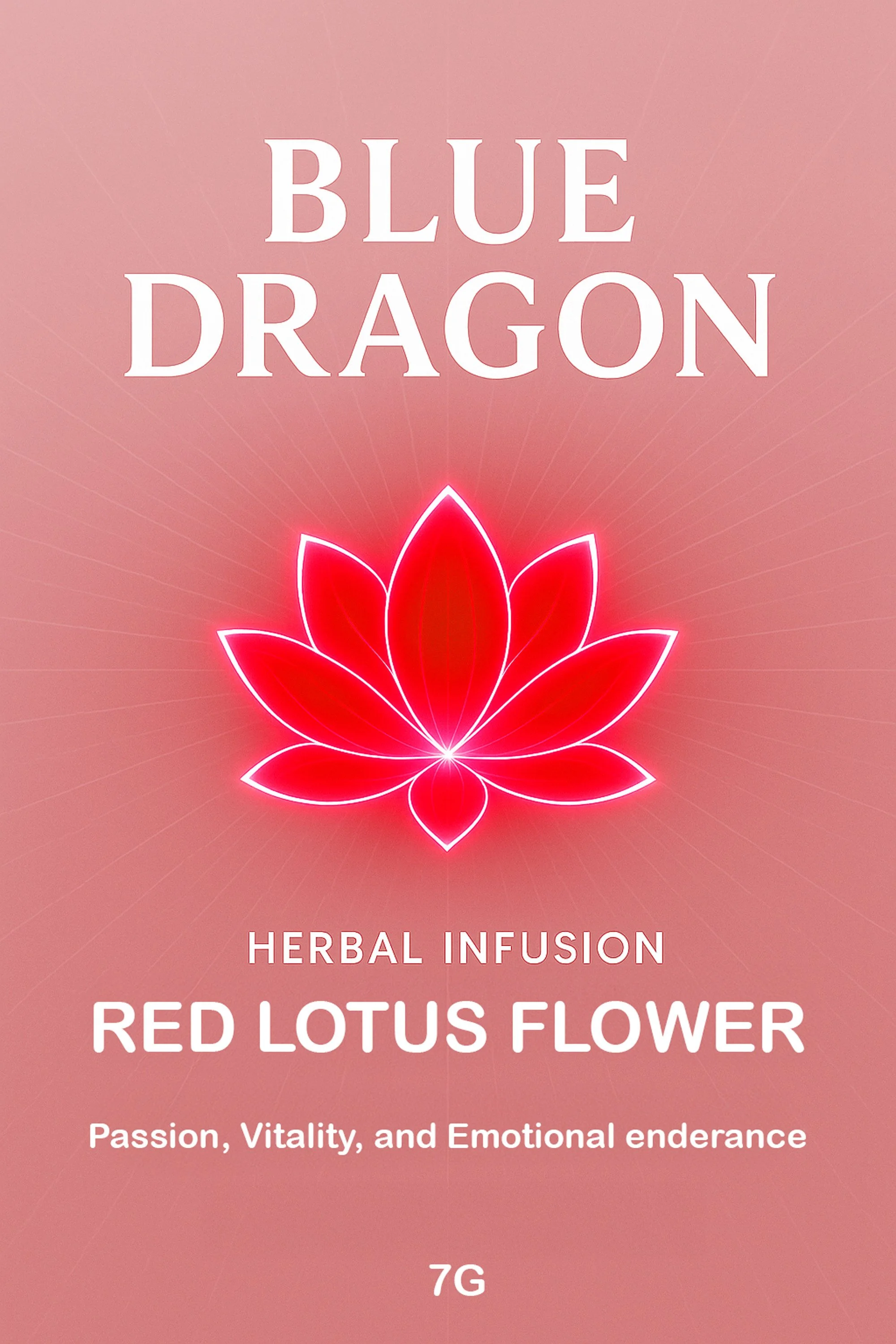 Red Lotus Flower 7g