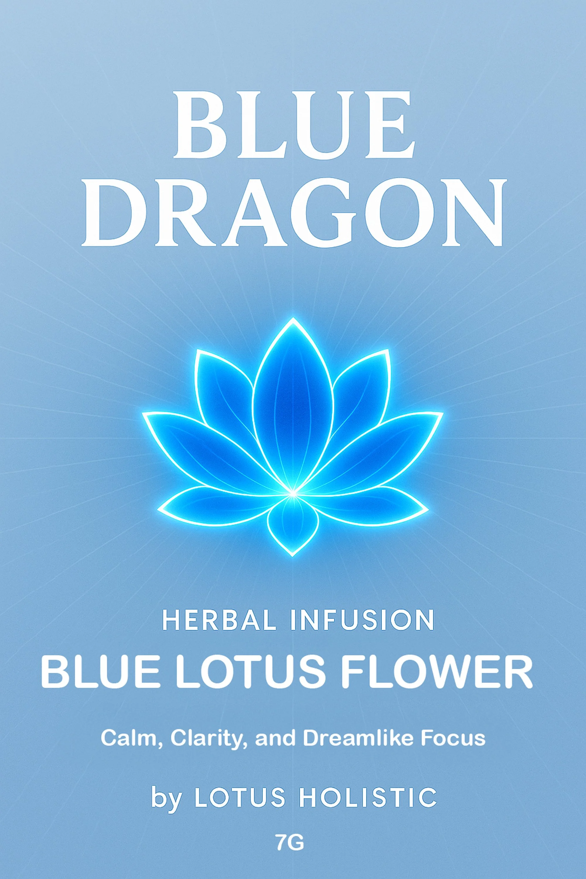 Blue Lotus Flower (7g)