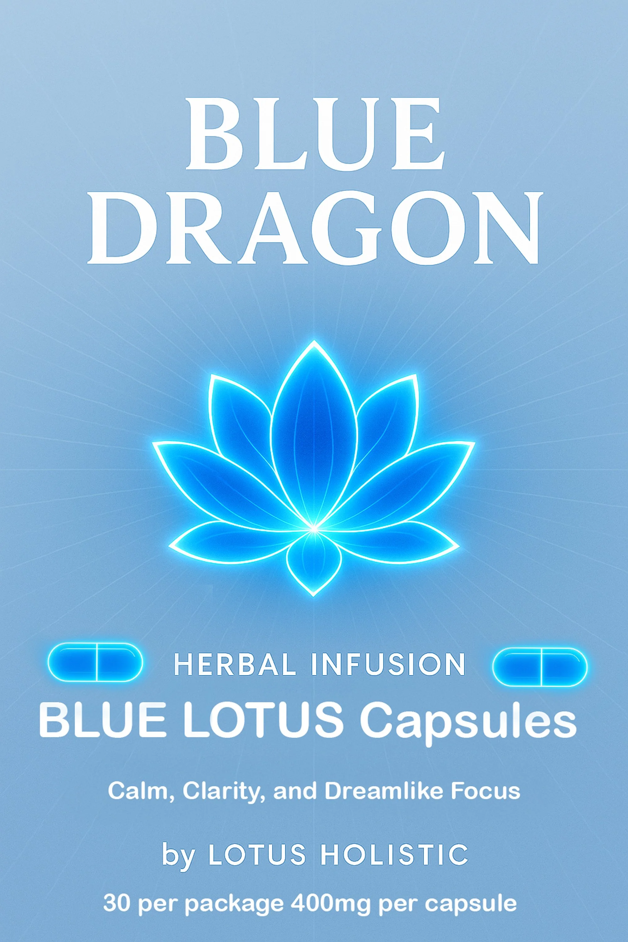 BLUE Lotus Capsules