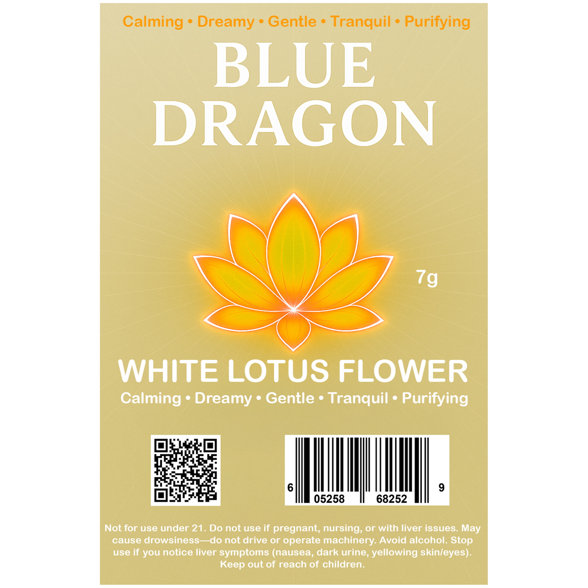 White Lotus Flower (7g)
