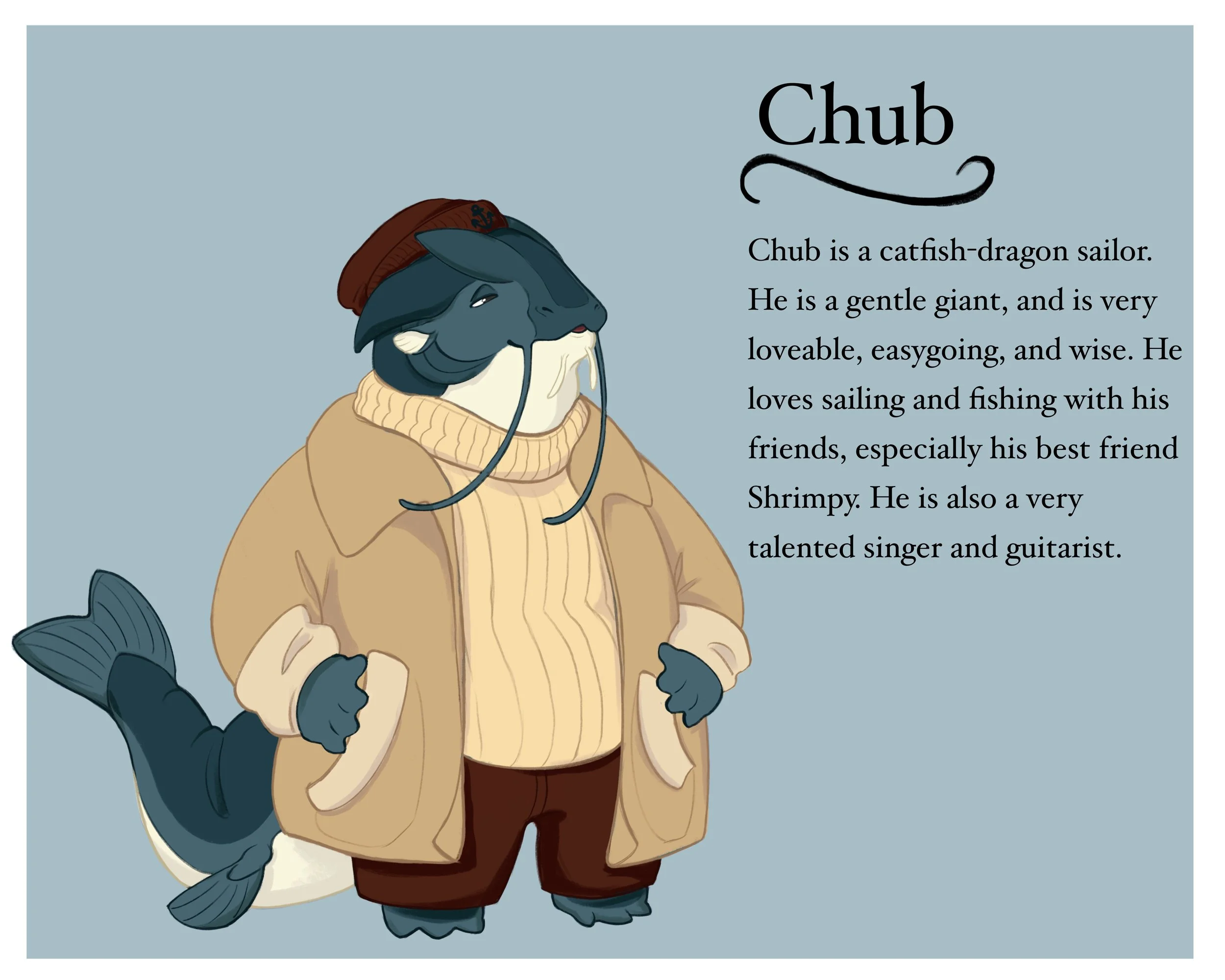 Chub the Catfish Dragon