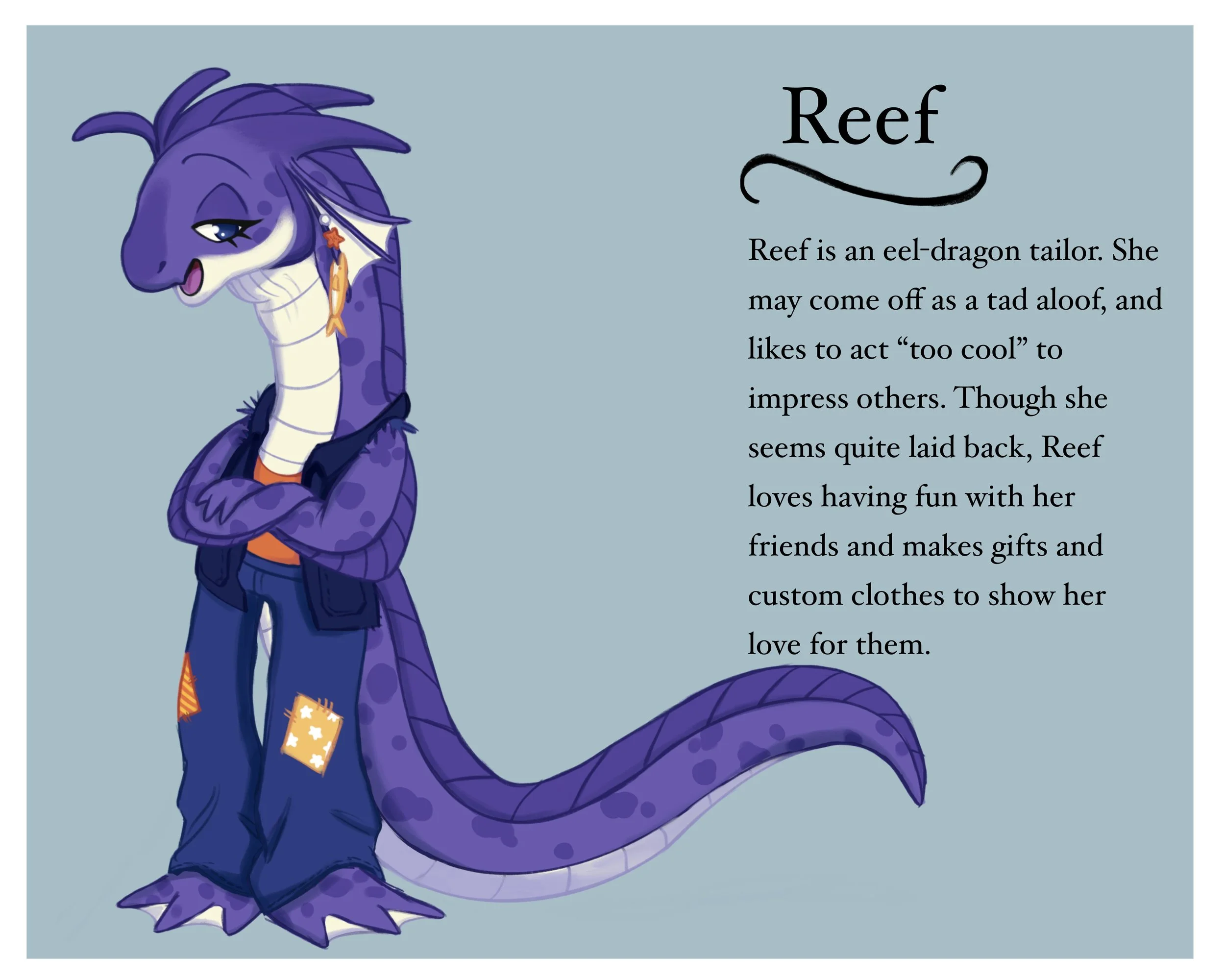 Reef the Eel Dragon