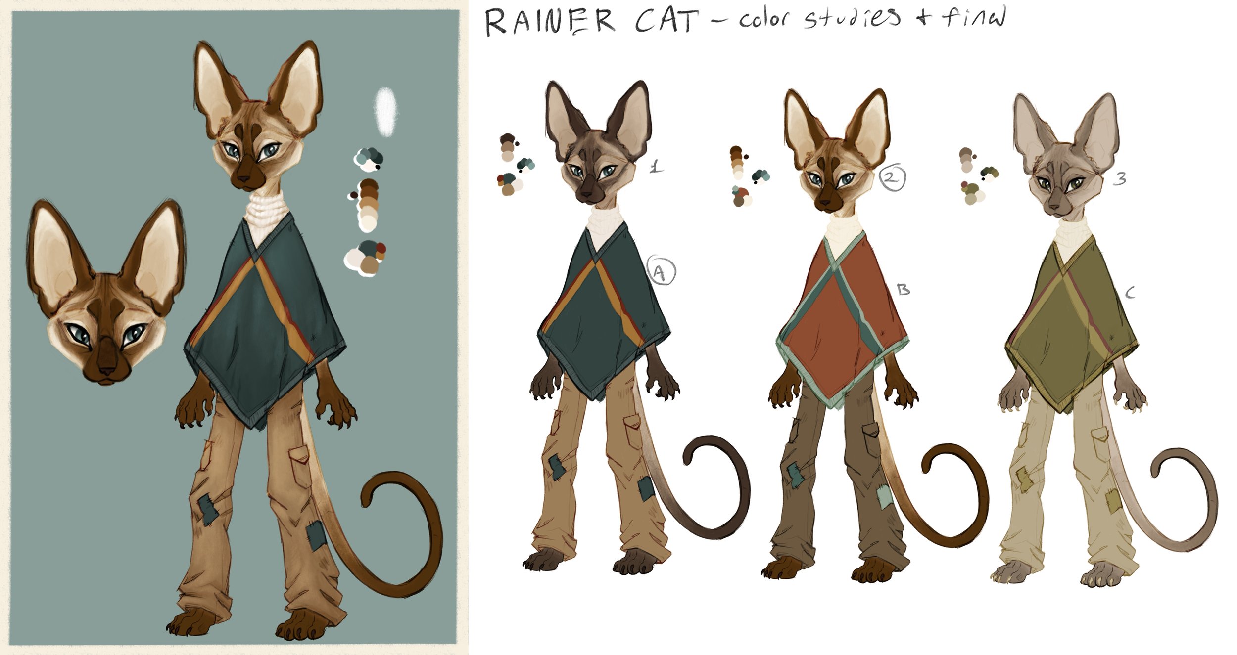 Color Studies and Final