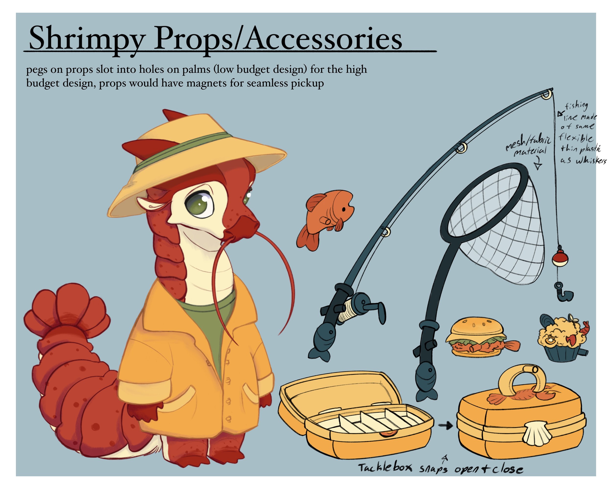 Shrimpy Props/play add-ons
