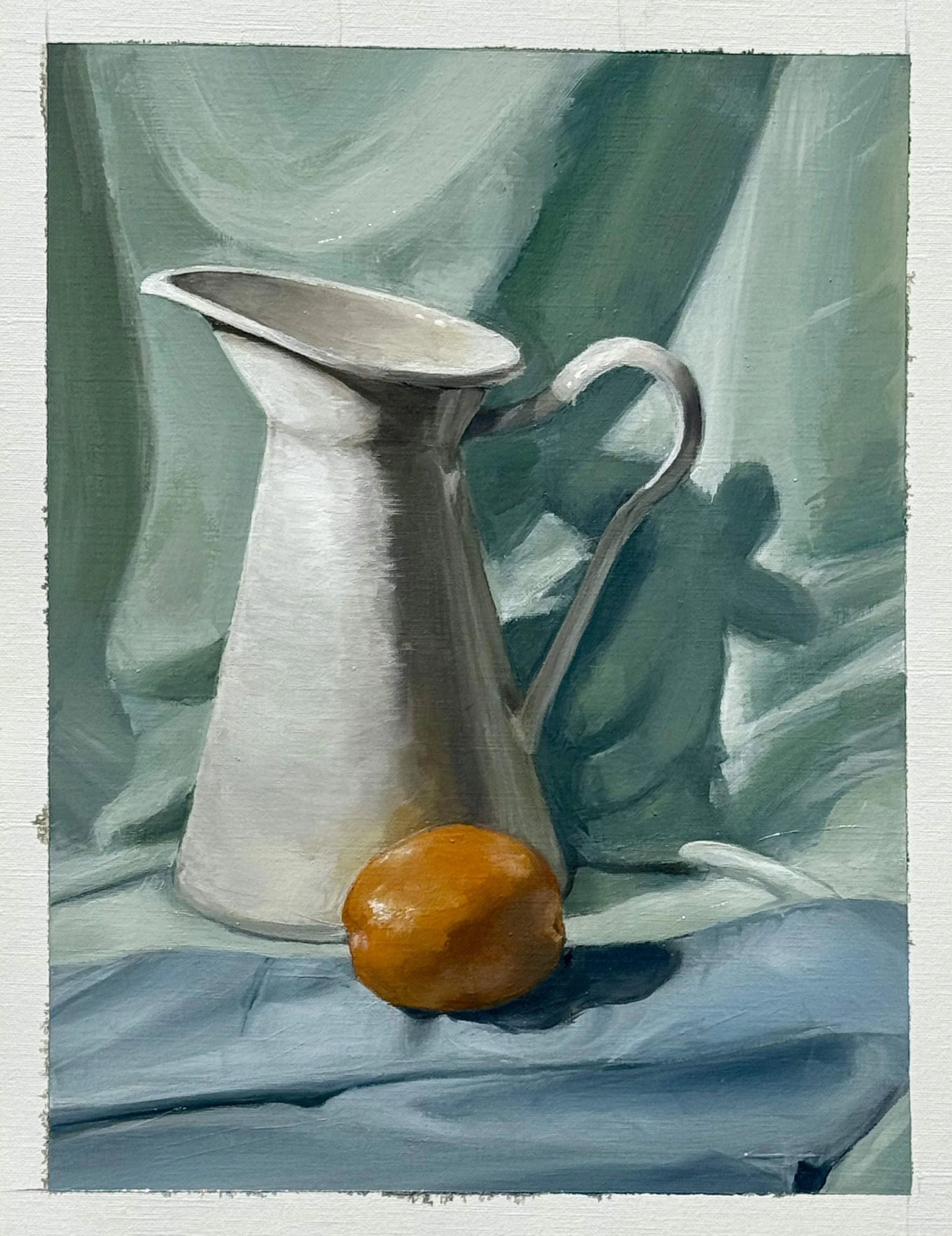 Vase Still Life - Oil