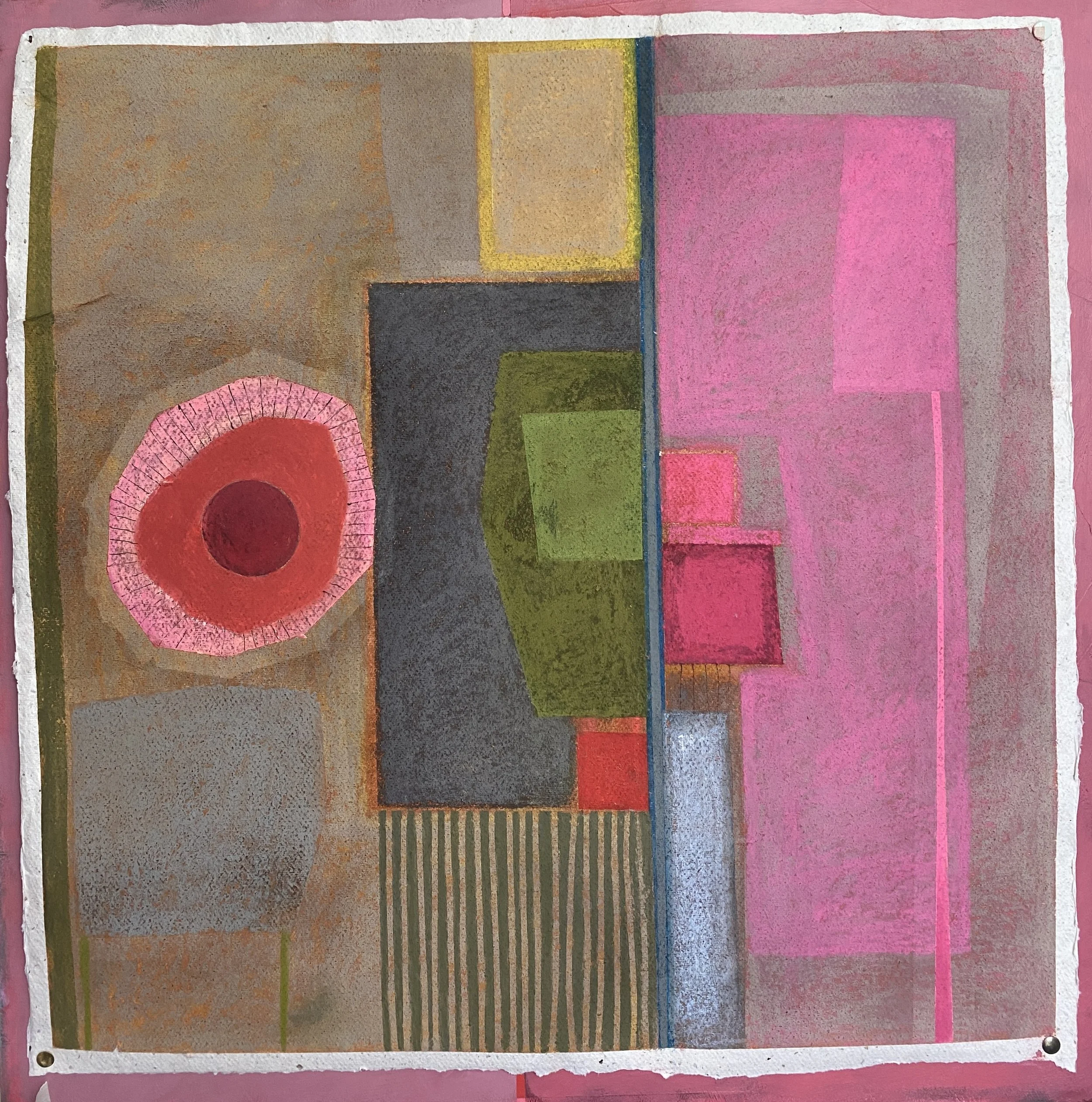 I see you (mucking about)
Pastel on paper 30 x30cm