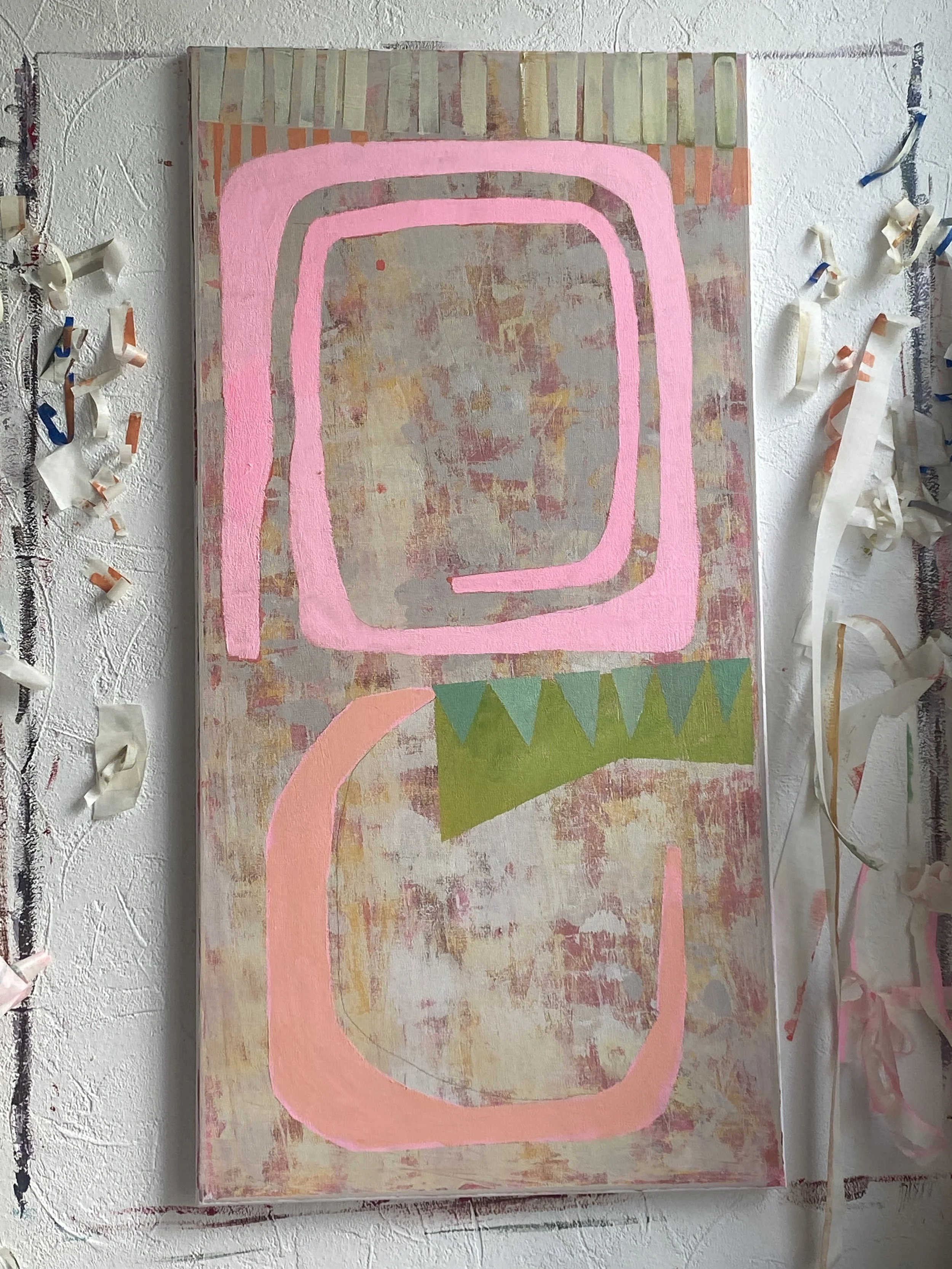 Out of here. Acrylic on canvas. 50 x100cm. £720