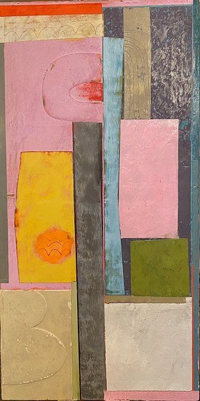 Untitled Panel
Acrylic paint and graphite on panel 60 x 30cm