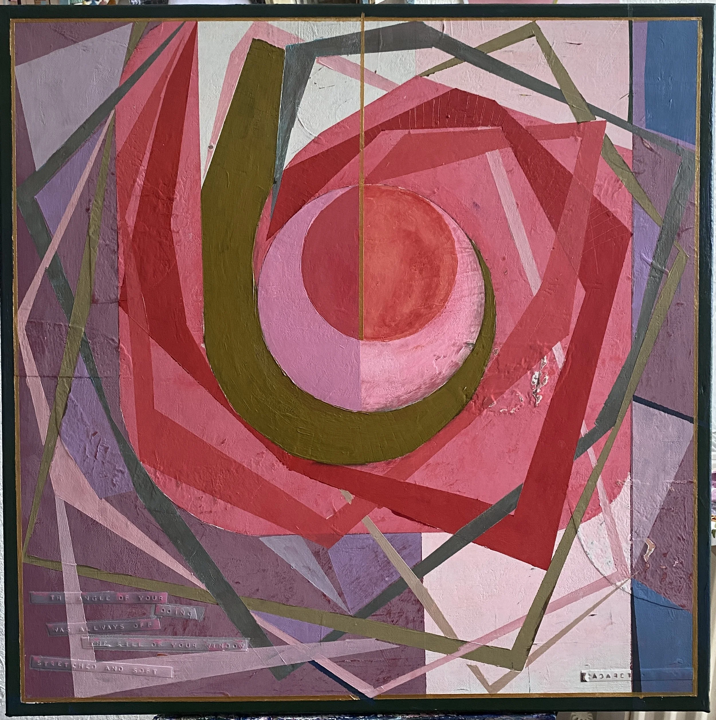 Cabaret of magic 3.
Acrylic paint and found objects on wooden panel 50 x 50cm