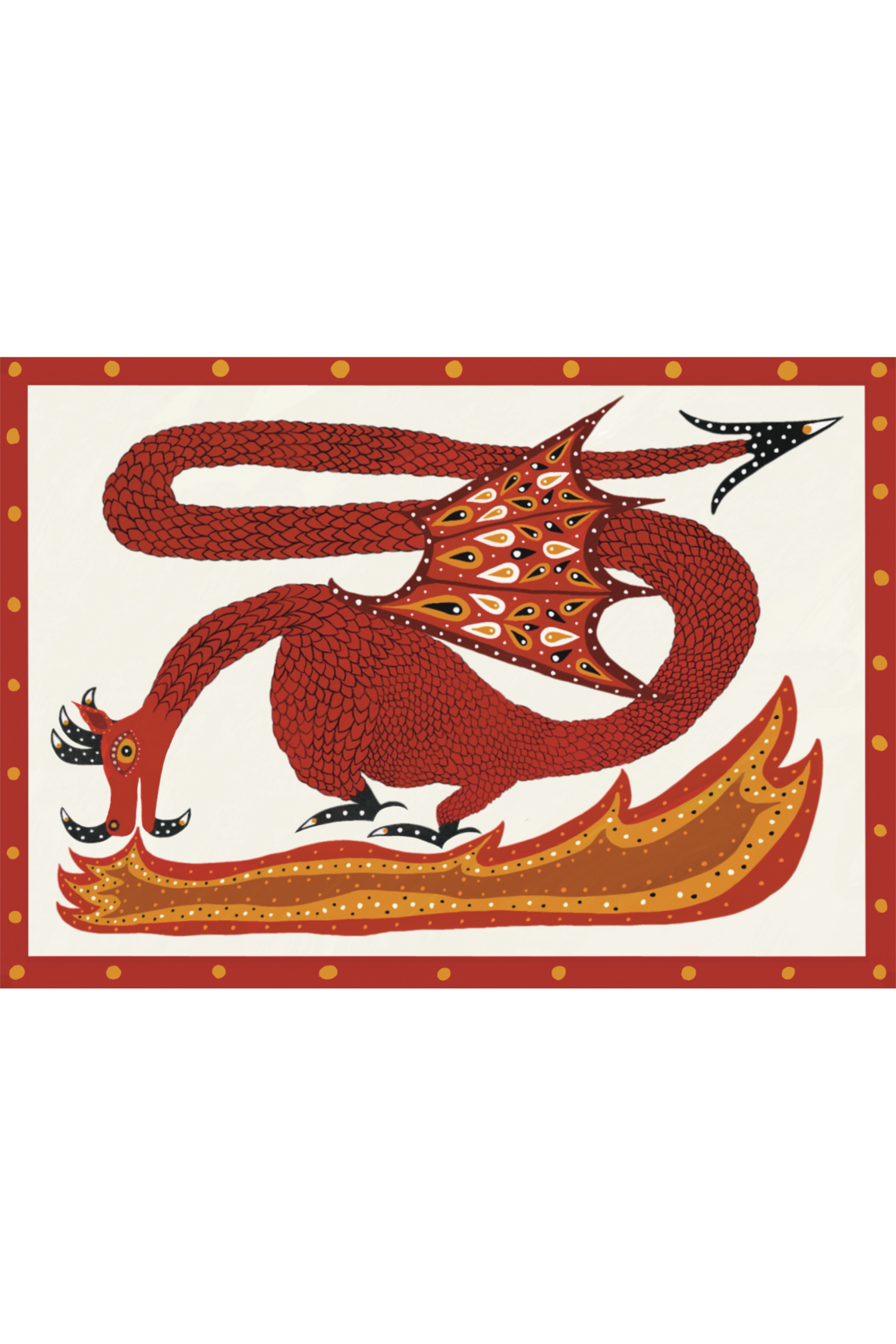 Welsh Dragon Art Print