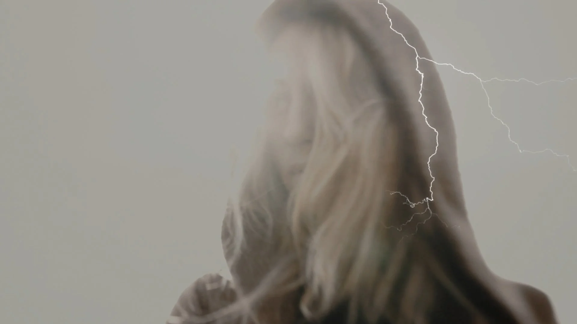 Production still from the book trailer Dark Hope by Christine Feehan