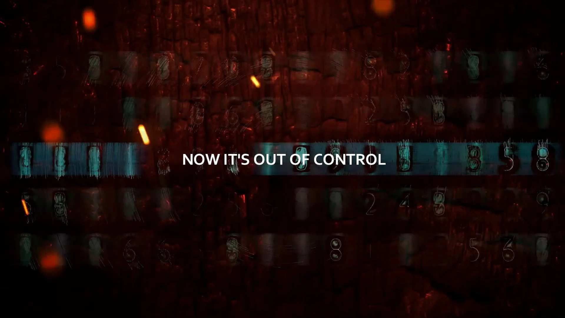 Production still from the Book Trailer Reckless Road, 'NOW IT'S OUT OF CONTROL.' by Christine Feehan