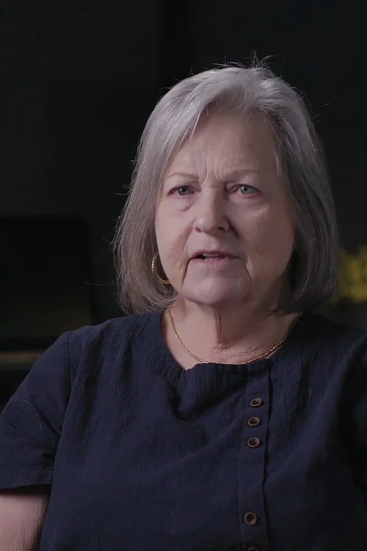 A still from Connie Smith's interview video where she talks about her children's books.