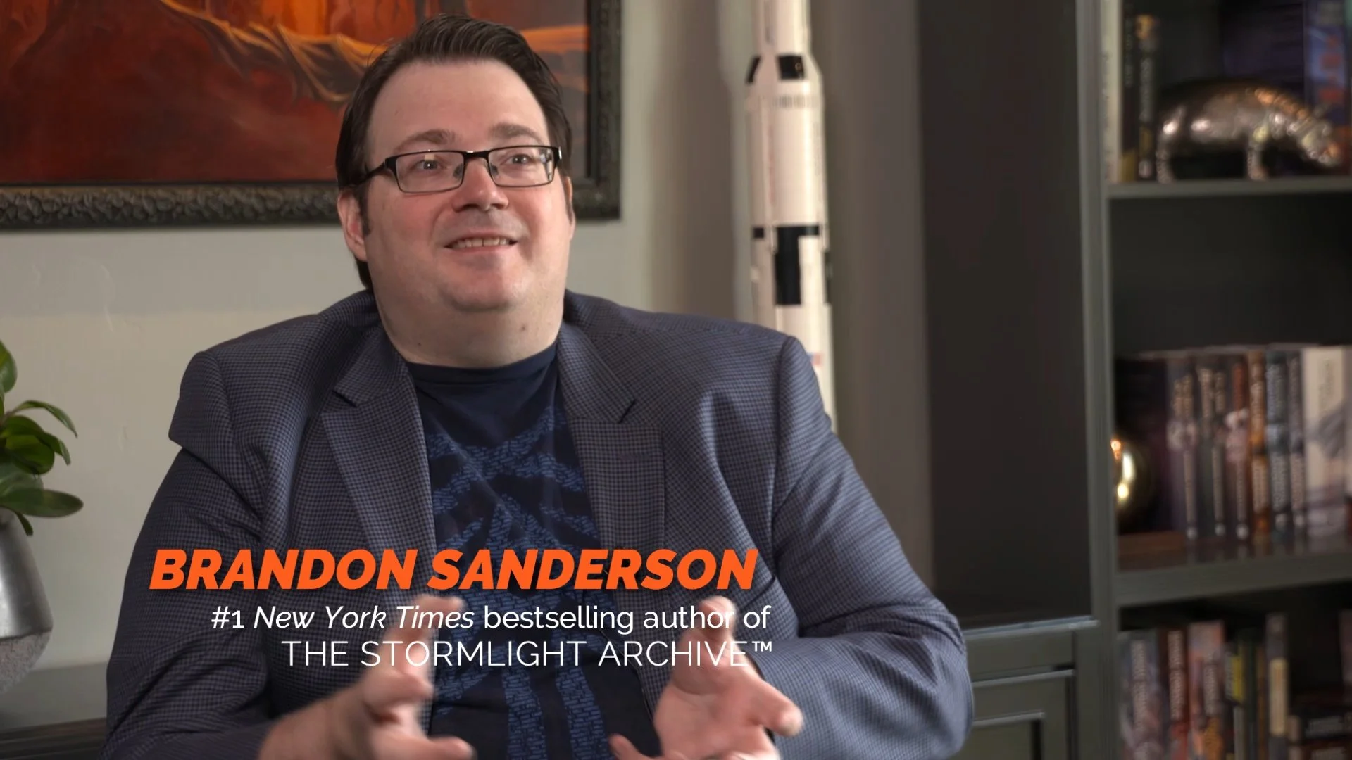 Author interview with Brandon Sanderson