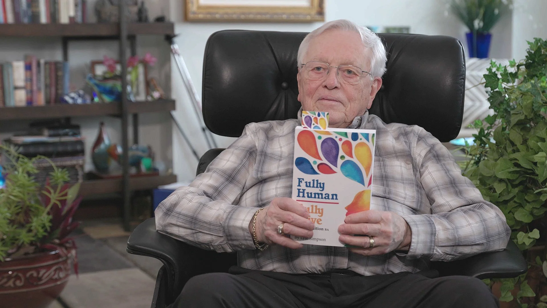 Author interview to promote the book titled 'Fully Human'. by Lyle Simpson