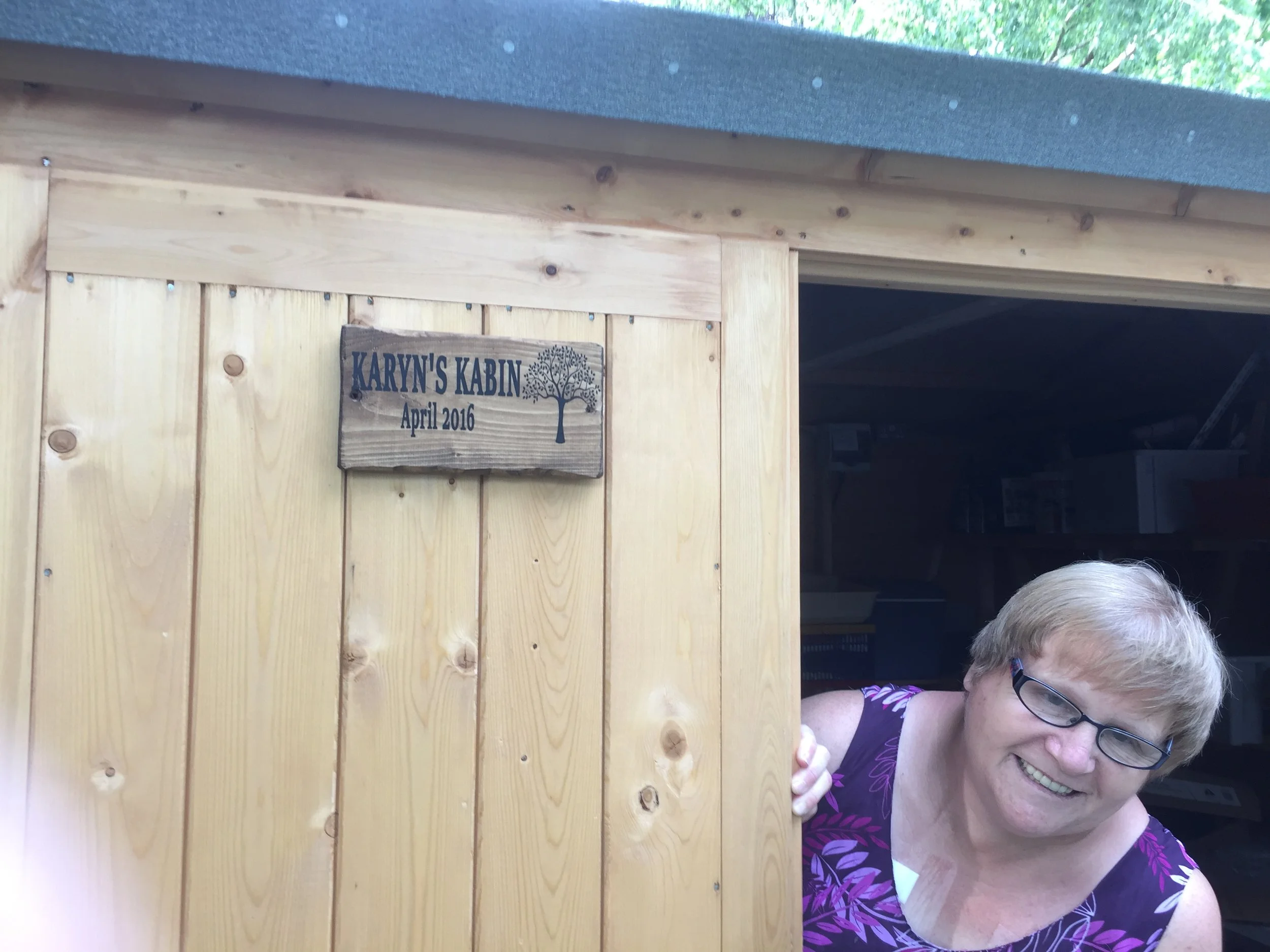 Dave's mum, Karyn Bailey, 