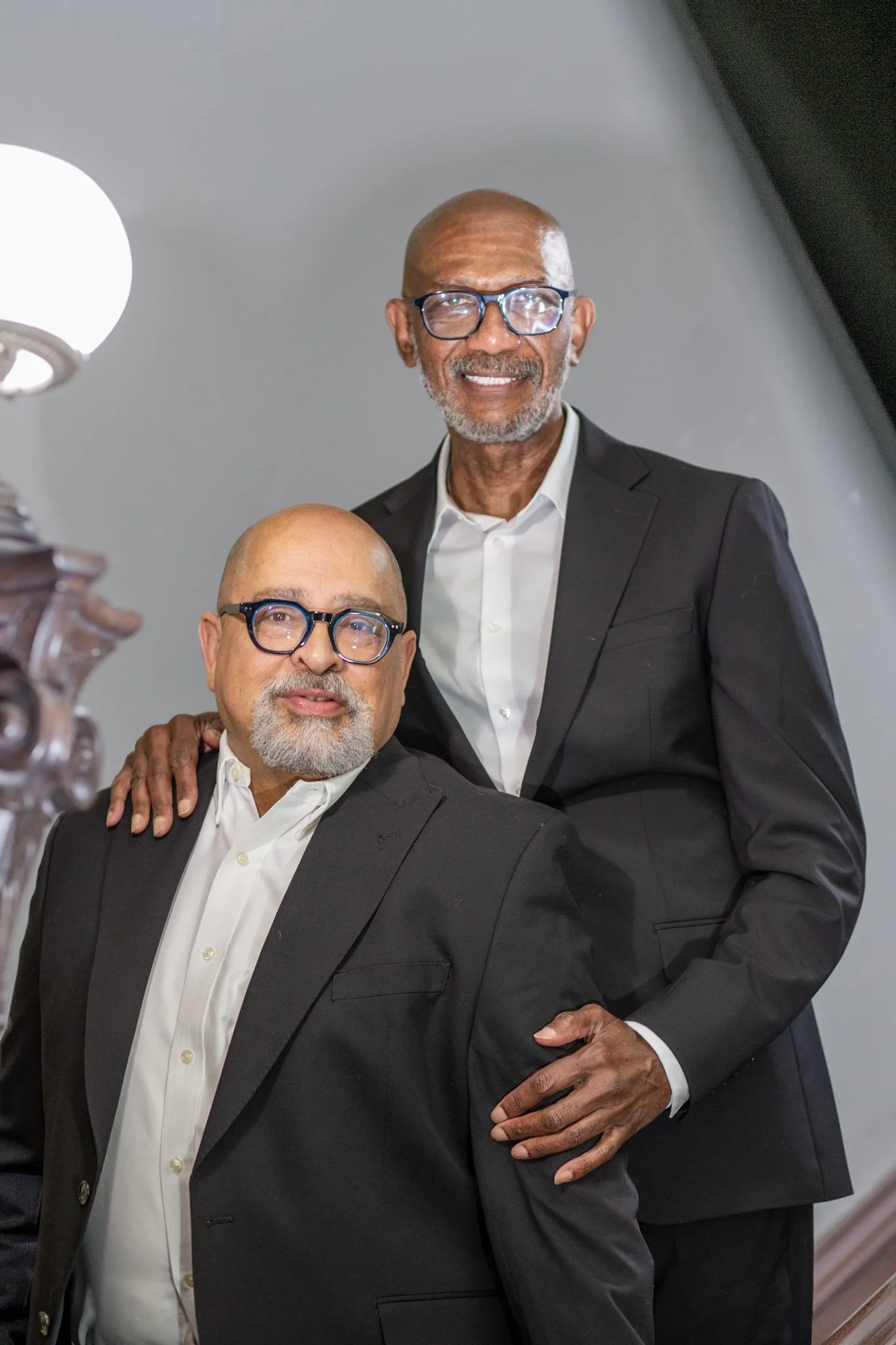 Terry with his partner Scott