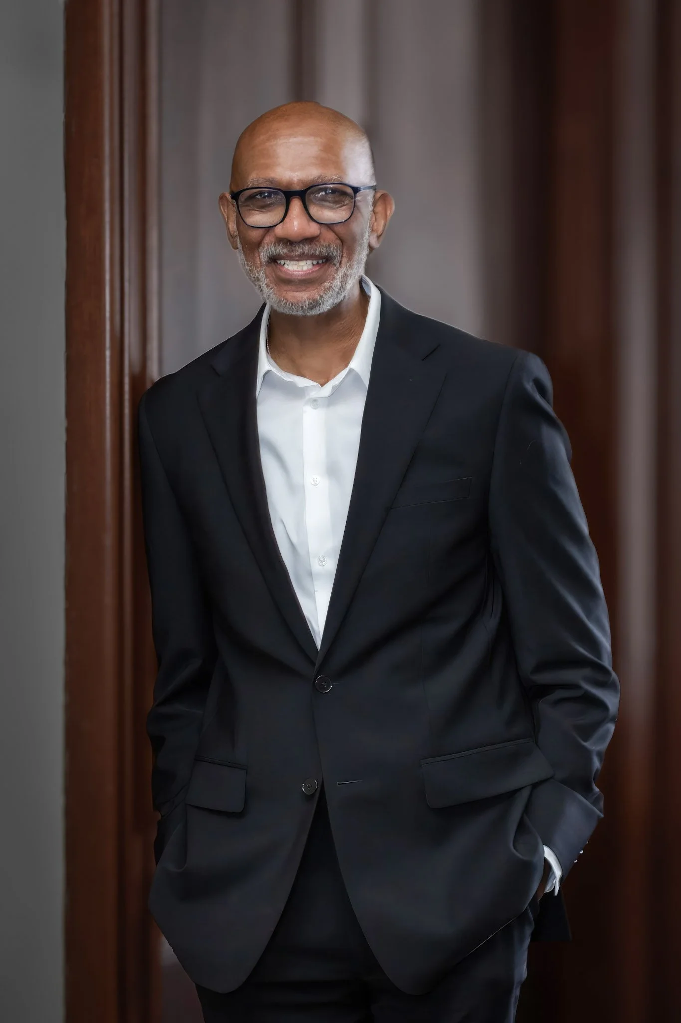 Terry E Hill smiling in photo