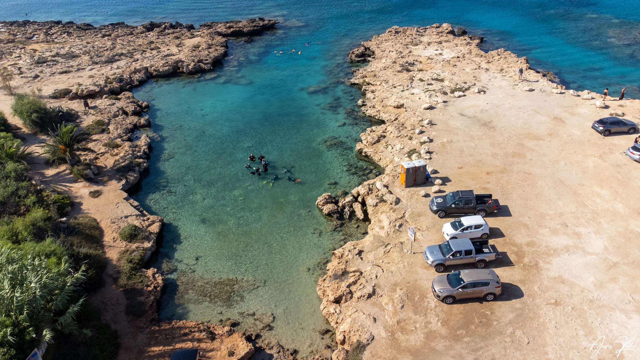 Drone view of Green Bay
