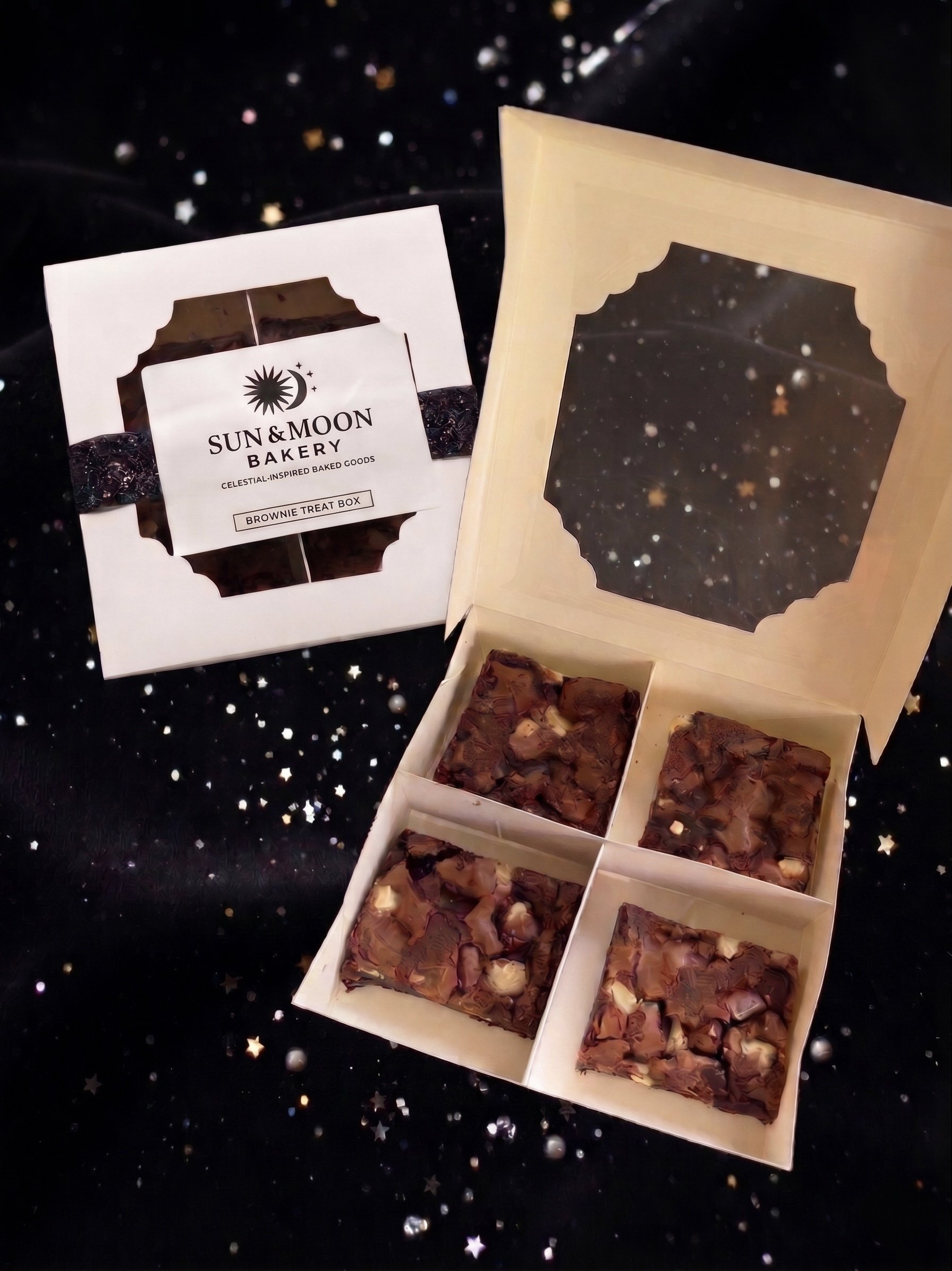 The Moon-Fudge Brownie Treat Box