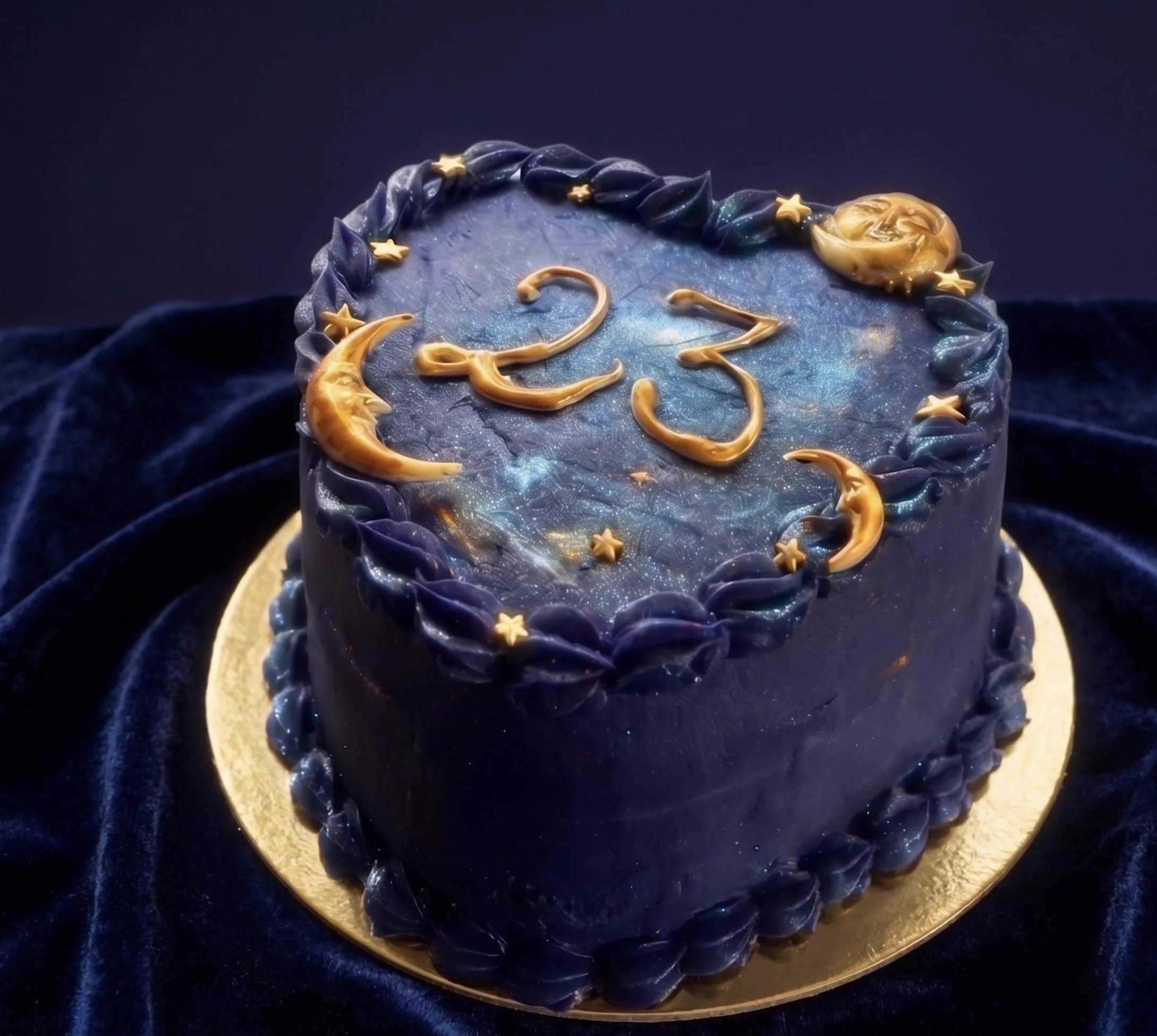 The Celestial Heart Cake (local delivery only)