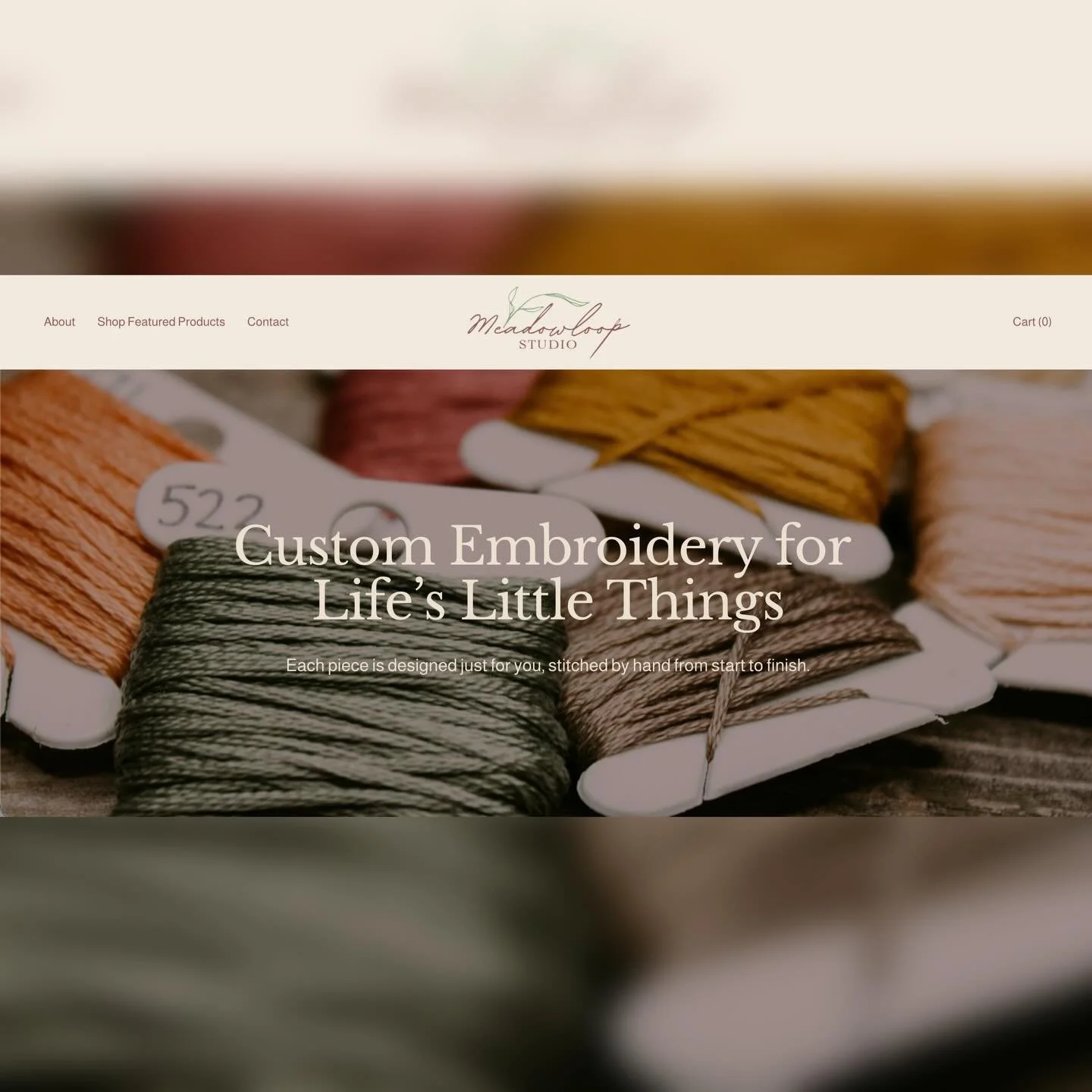 And we&rsquo;re live! 💻 Meadowloop&rsquo;s website is finally complete and live as of today. Feel free to check things out! 

Currently, we are not showing any products on the website since we&rsquo;re getting an inventory together for the Ambler Ar
