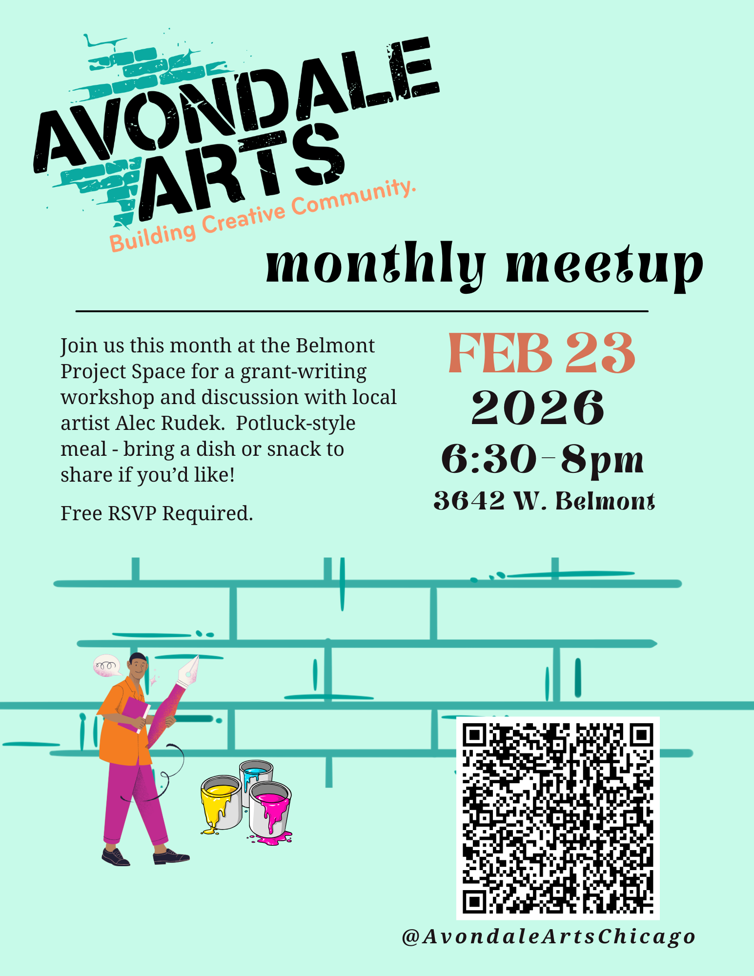 Avondale Arts 4th Monday Monthly Meetup