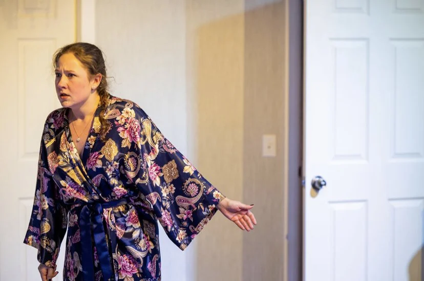 Five Women Wearing the Same Dress | Burbage Theatre Company | Photo Credit: Maggie Hall