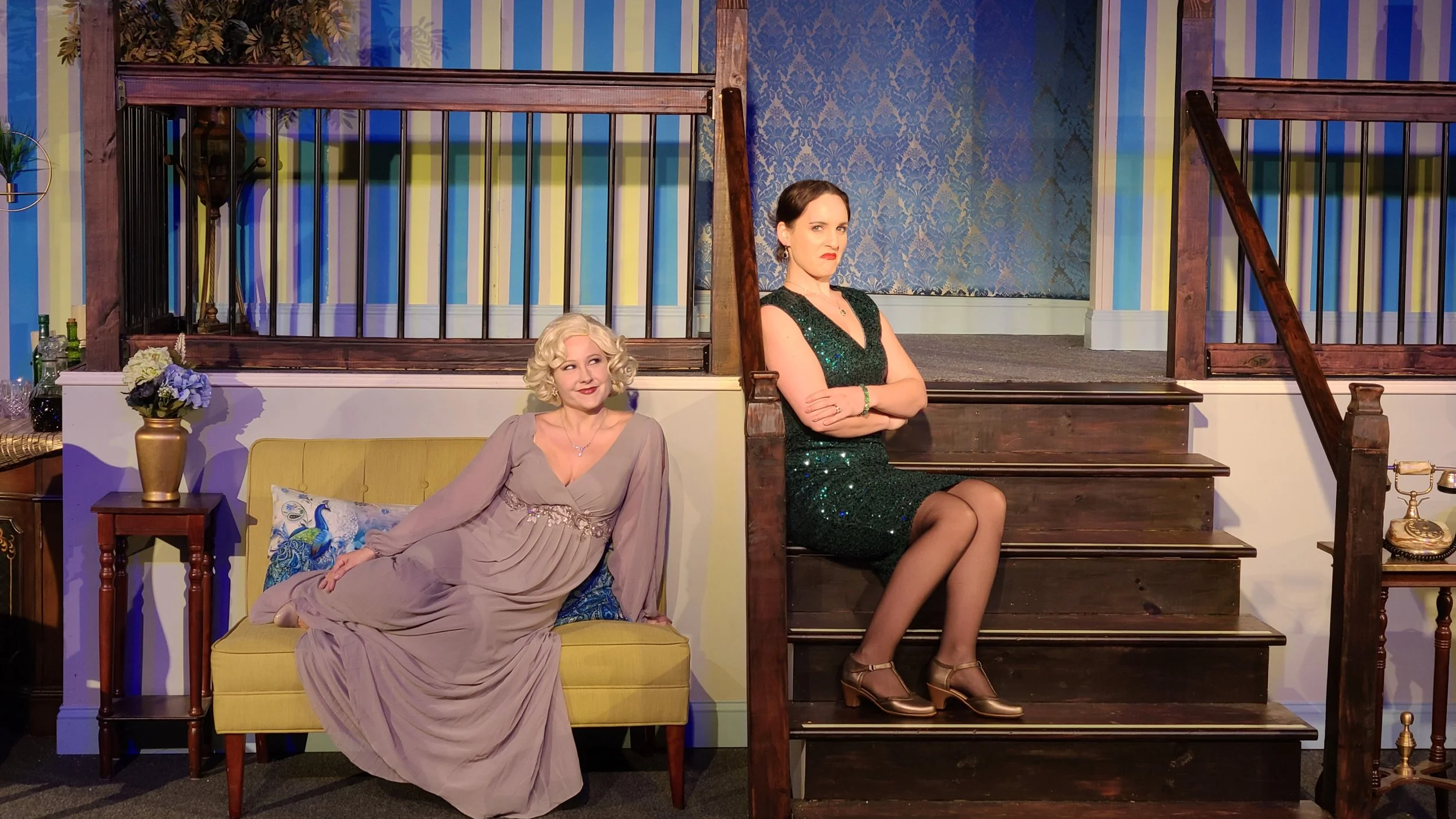 Blithe Spirit | Newport Playhouse | Photo Credit: Rick Bagly