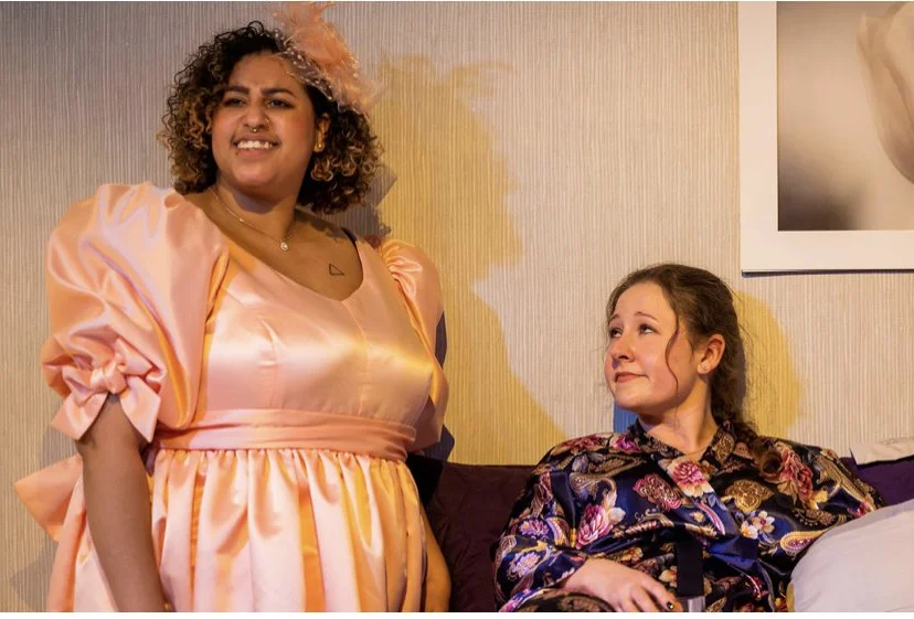 Five Women Wearing the Same Dress | Burbage Theatre Company | Photo Credit: Maggie Hall