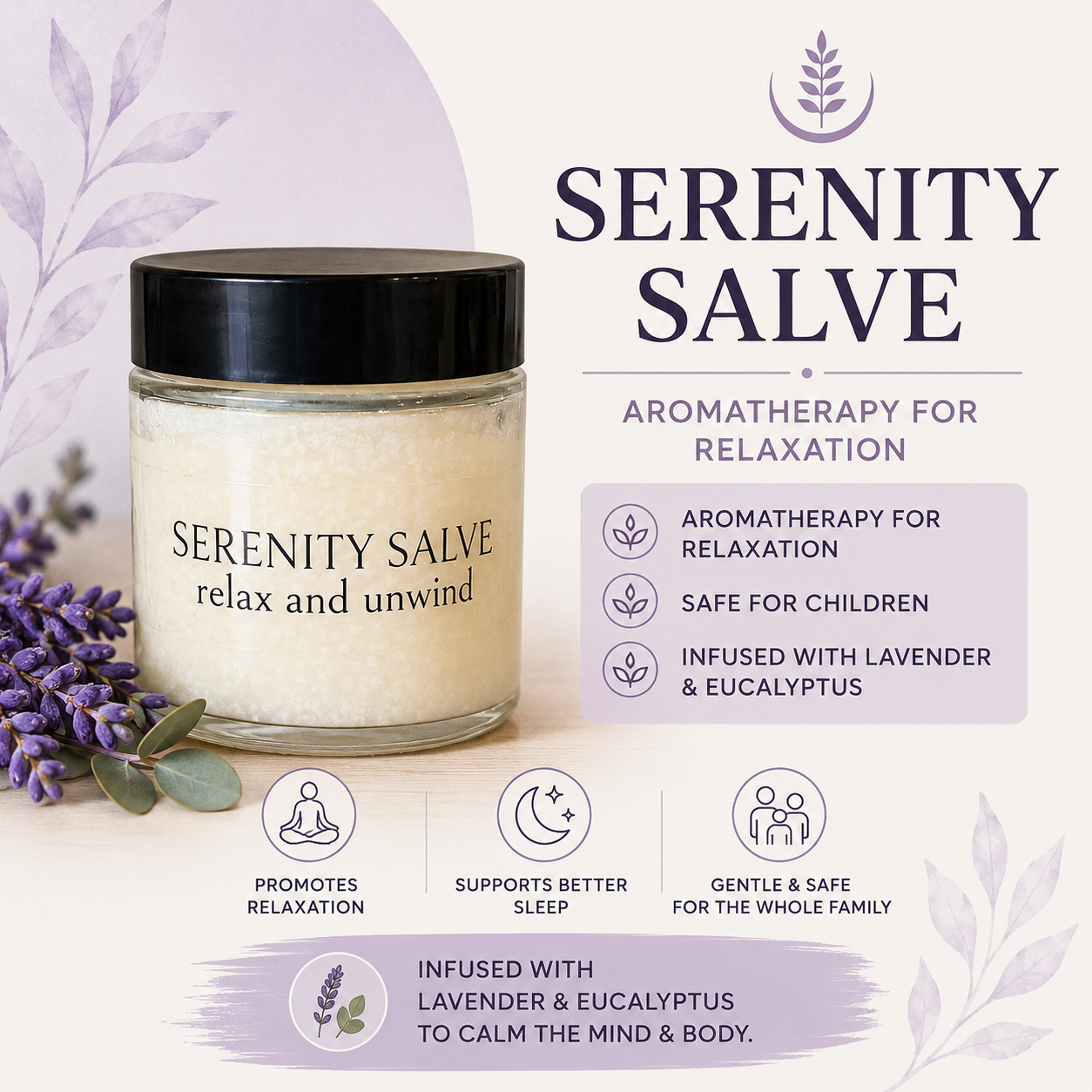 SERENITY SALVE 2oz.