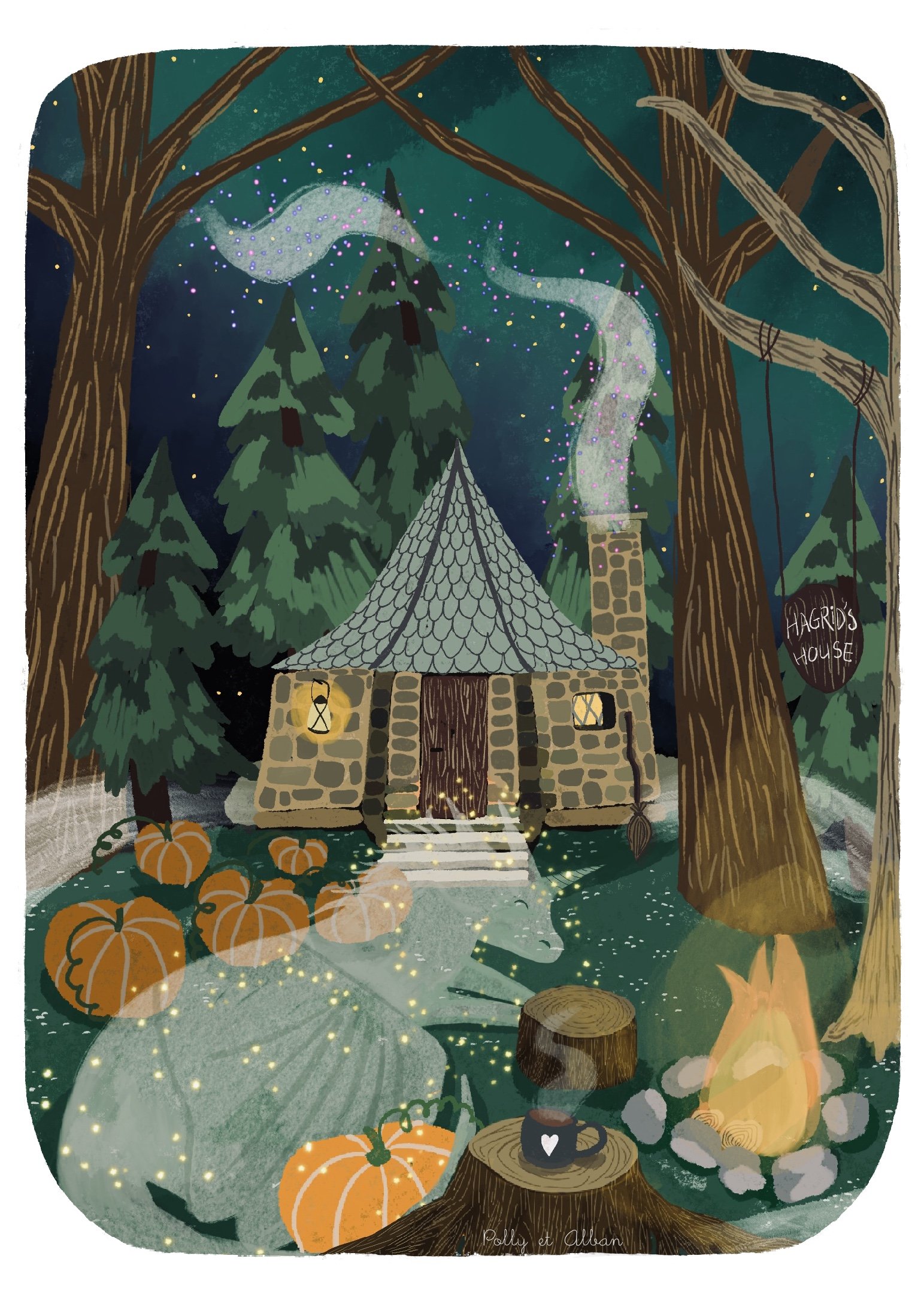 Affiche Hagrid’s house
