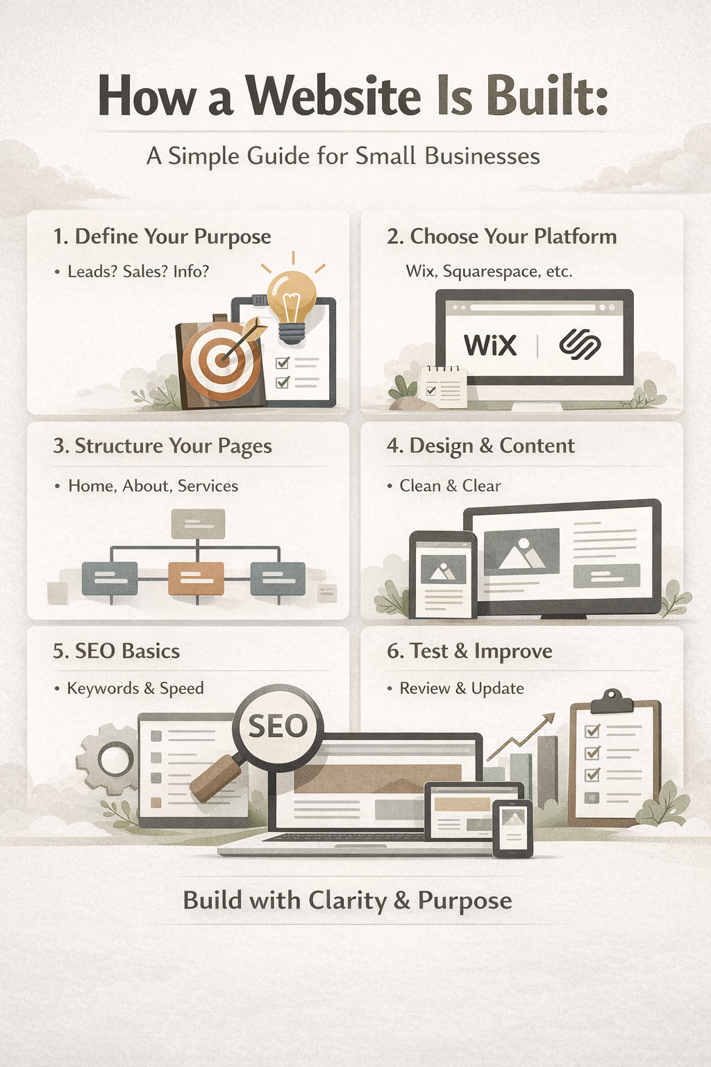 How a Website Is Built: A Simple Guide for Small Businesses