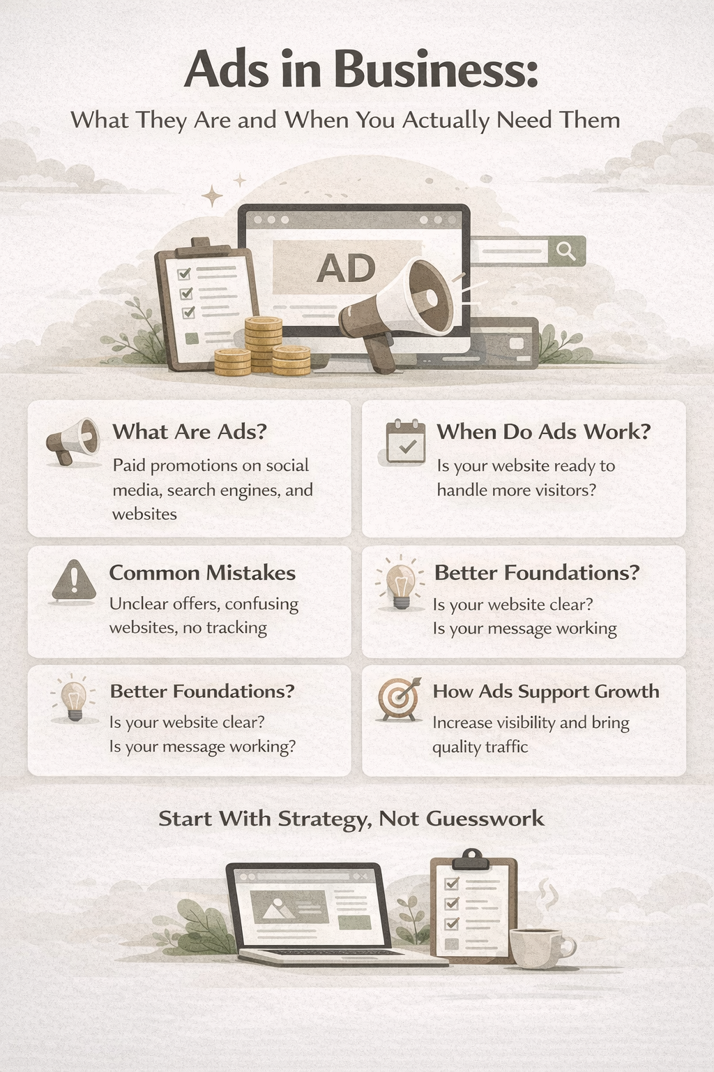 Ads in Business: What They Are and When You Actually Need Them