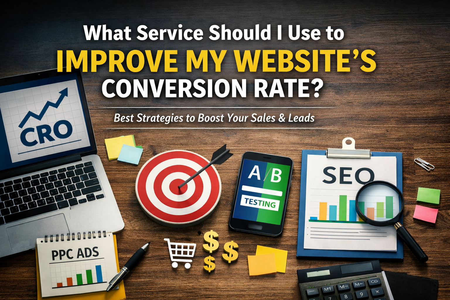What service should I use to improve my website’s conversion rate?
