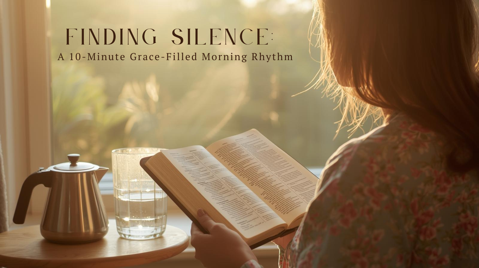 The 10-Minute Sanctuary: Simple Rhythms for the Mom Who Can’t Find Silence