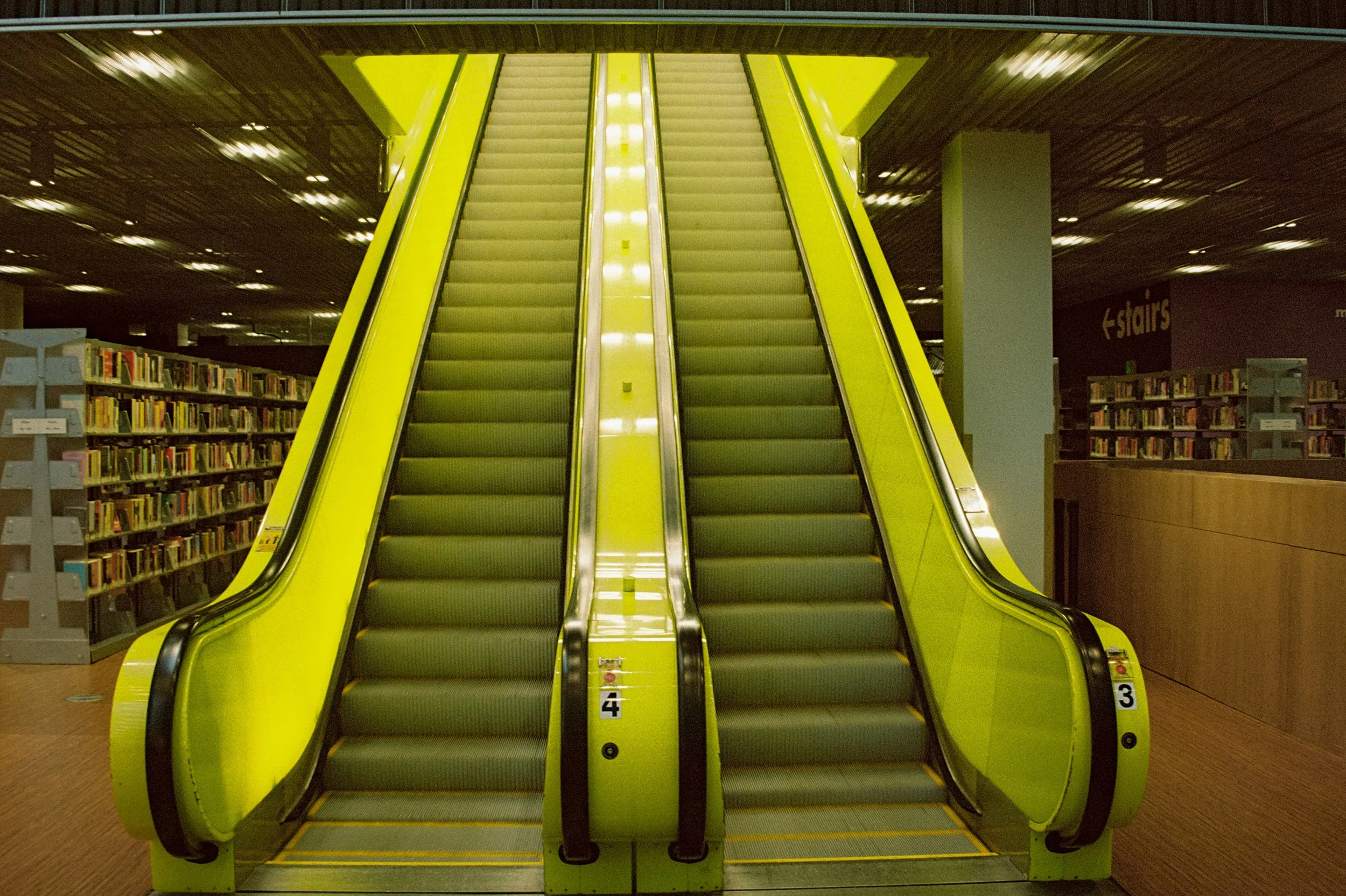 SeattleLibraryEscalators 11x14.jpg