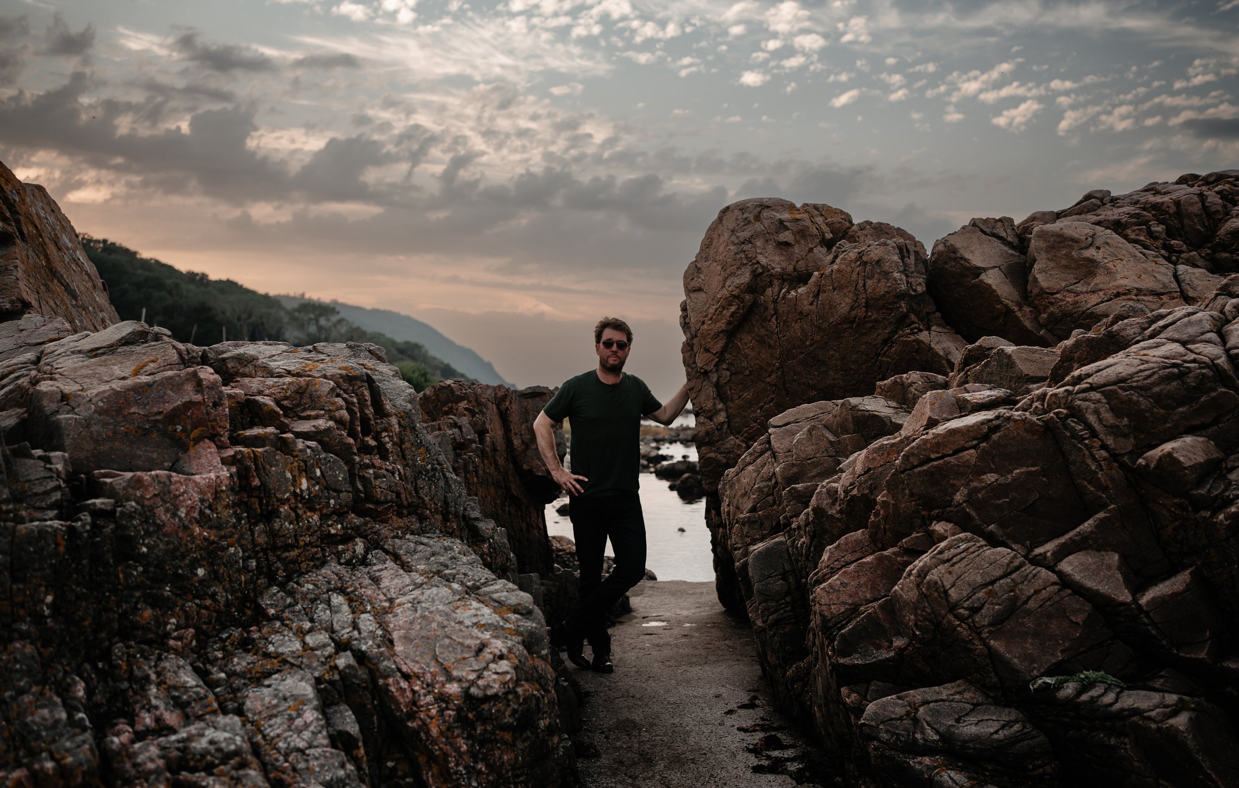 Gustav Enquist in Kullaberg, Sweden