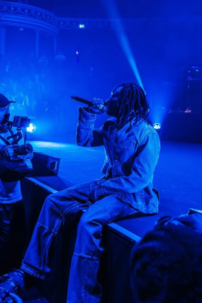 Kojey Radical performing at the Royal Albert Hall