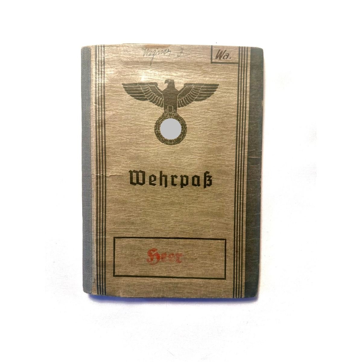 Der Wehrpass – Aufbau, Zweck und Erklärung 