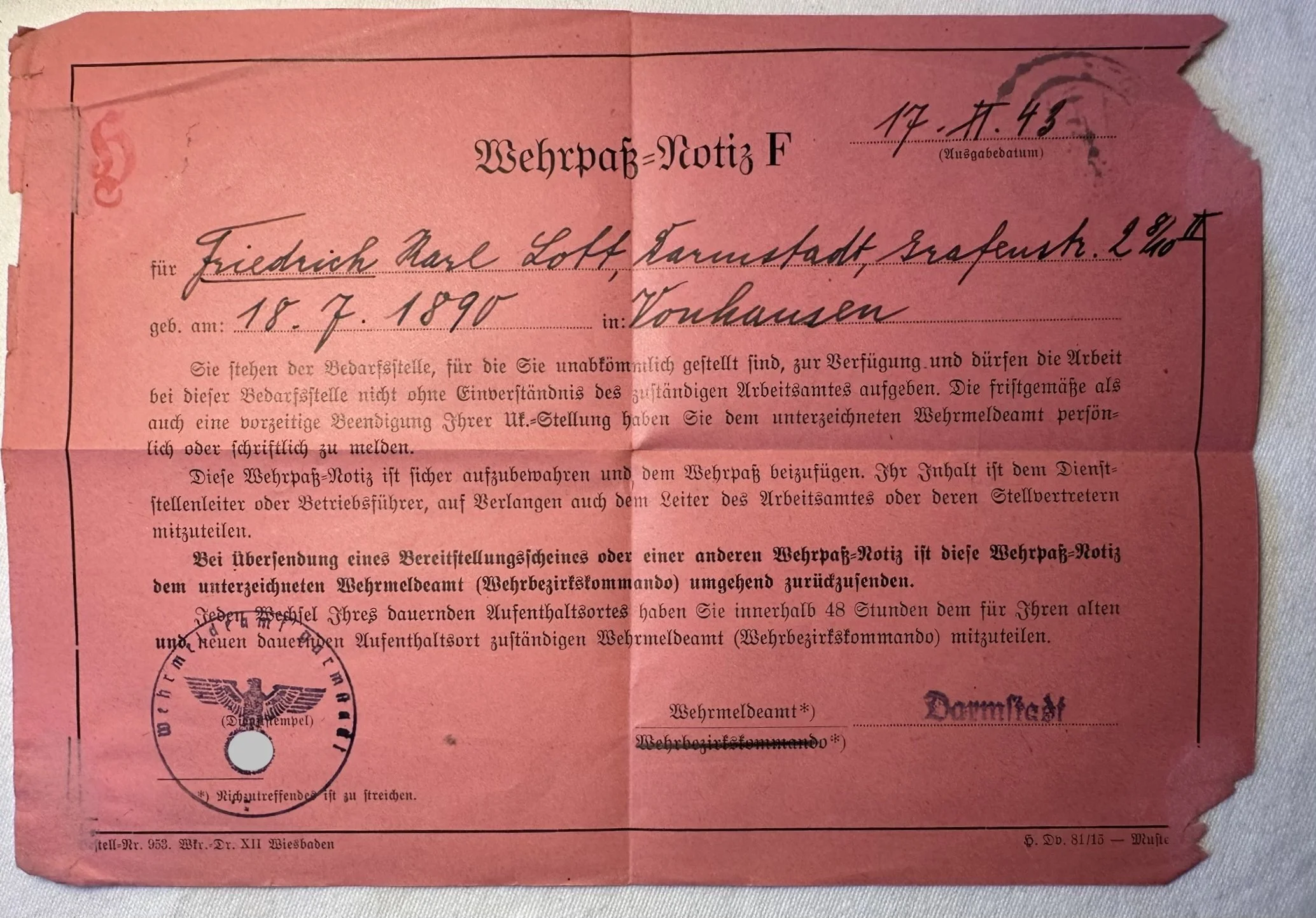 wehrpass-konvolut-fuehrerschein-1926-wehrpass-1943