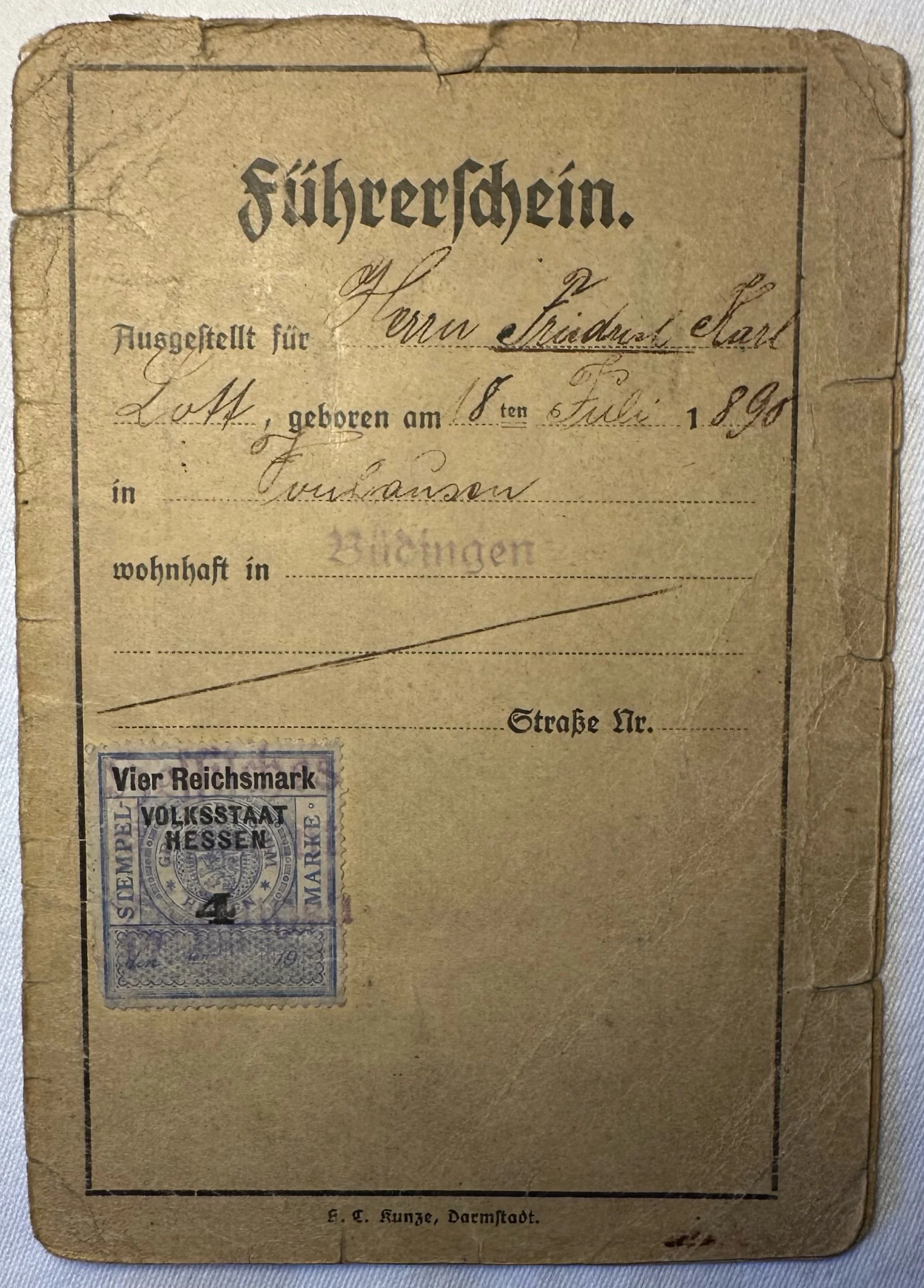 wehrpass-konvolut-fuehrerschein-1926-wehrpass-1943