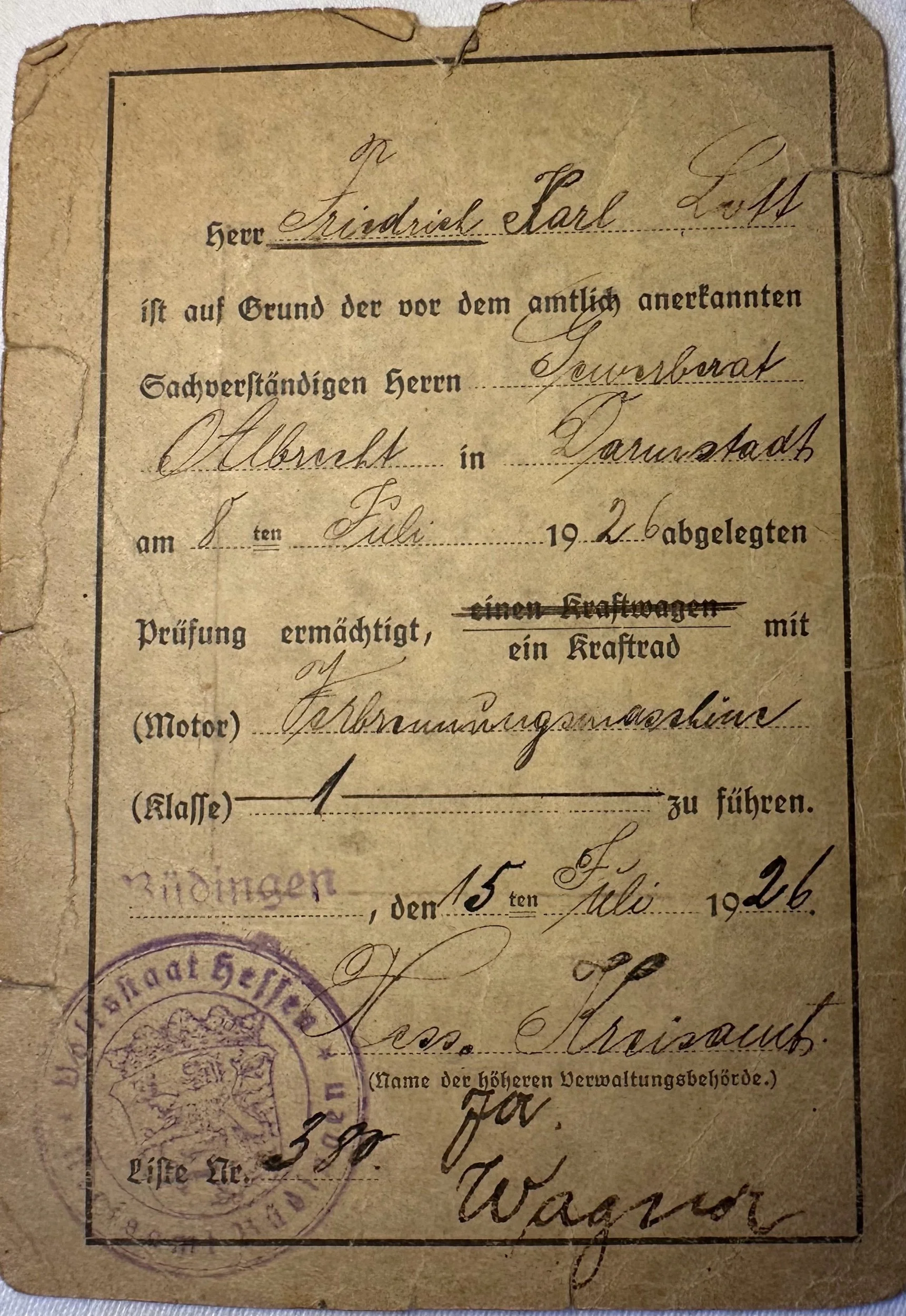 wehrpass-konvolut-fuehrerschein-1926-wehrpass-1943